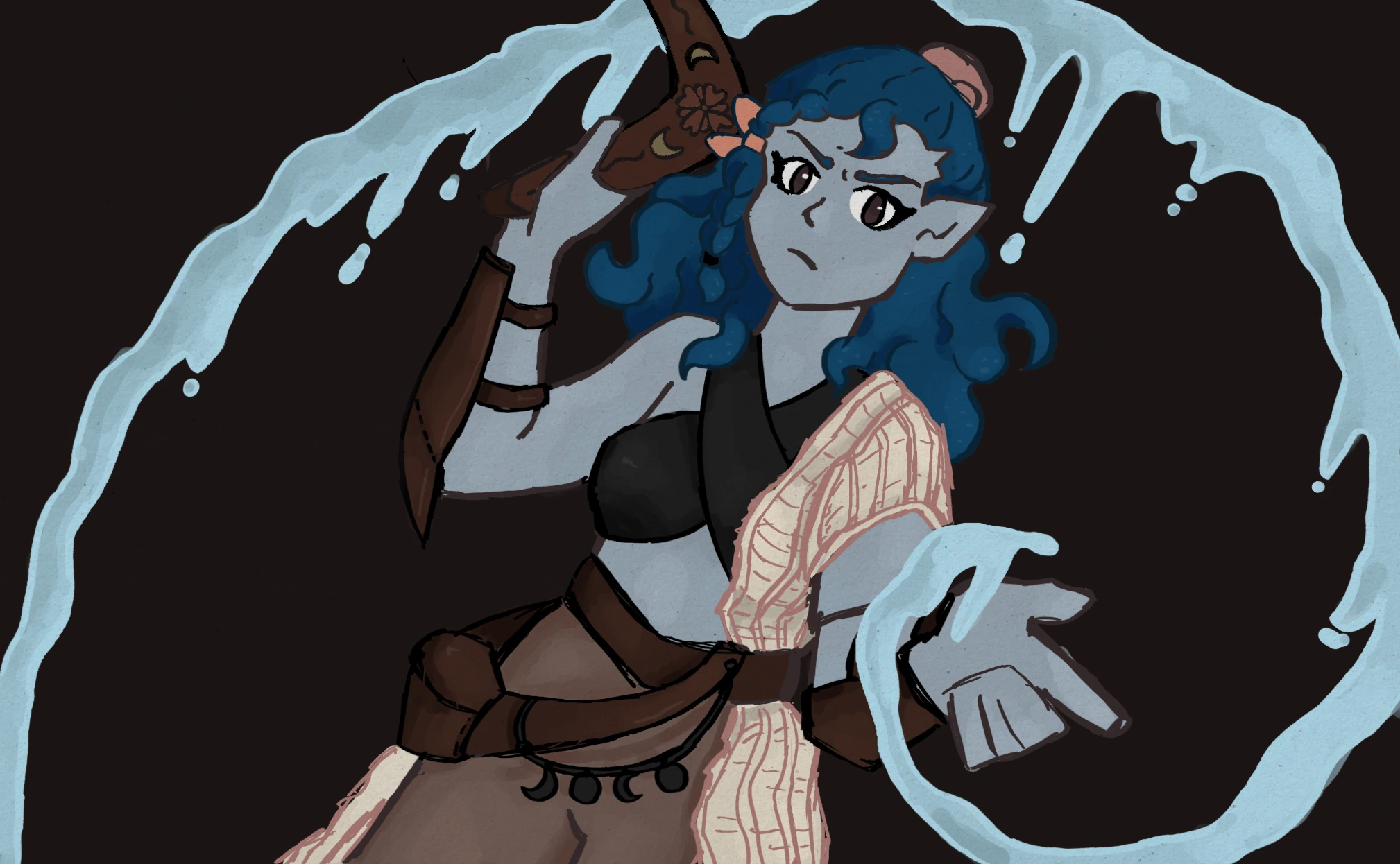 Zziron (DnD) character artwork