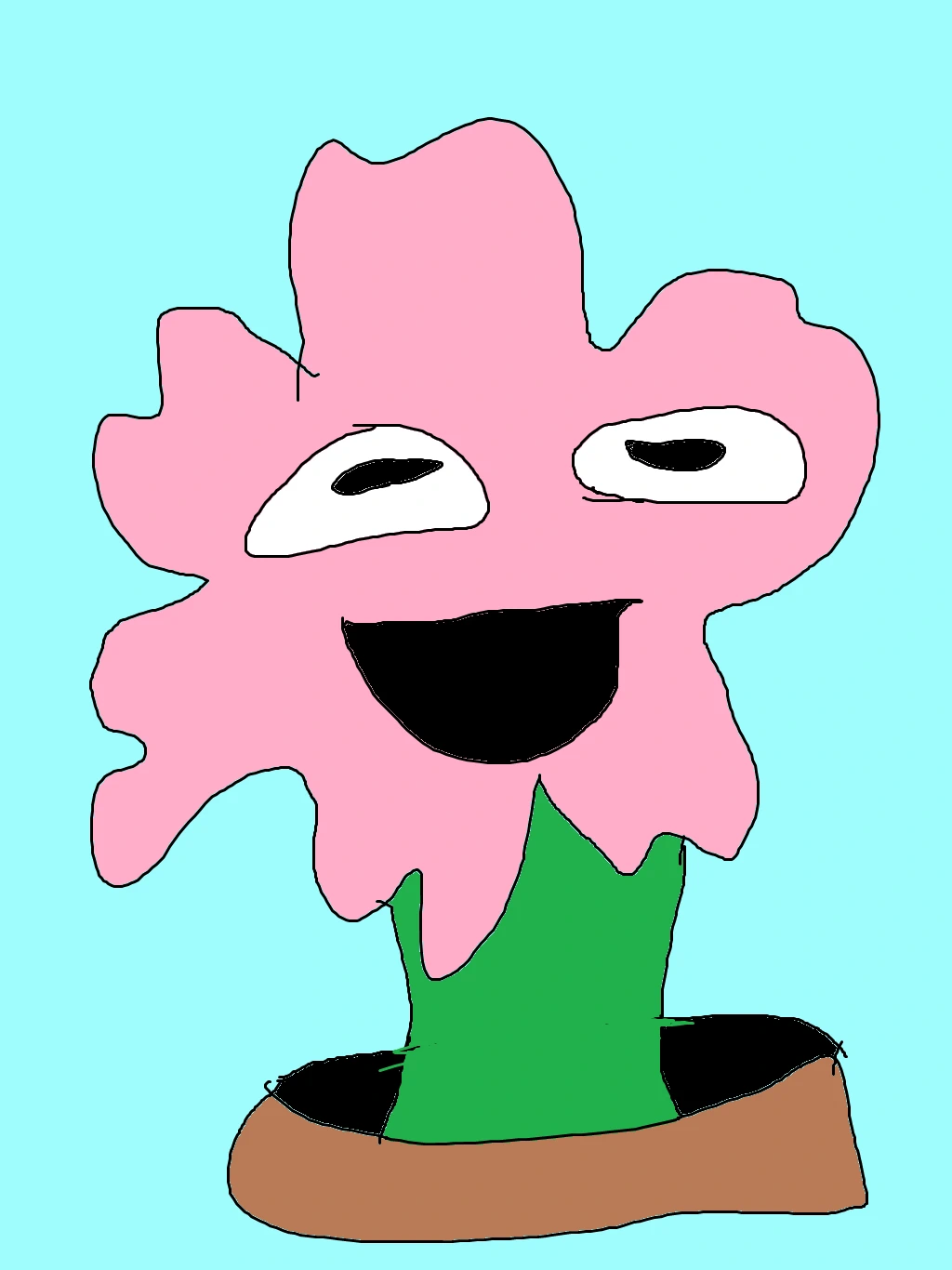 Bloomy character artwork