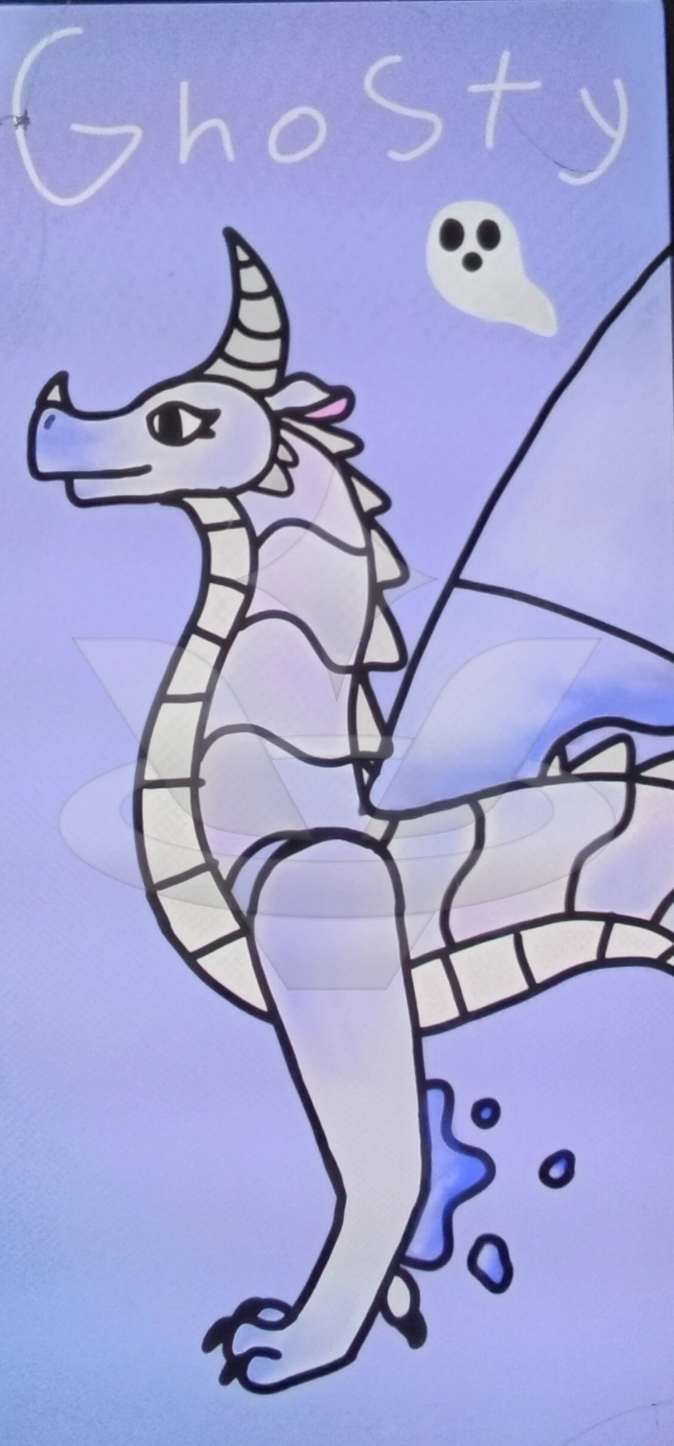 Ghosty character artwork