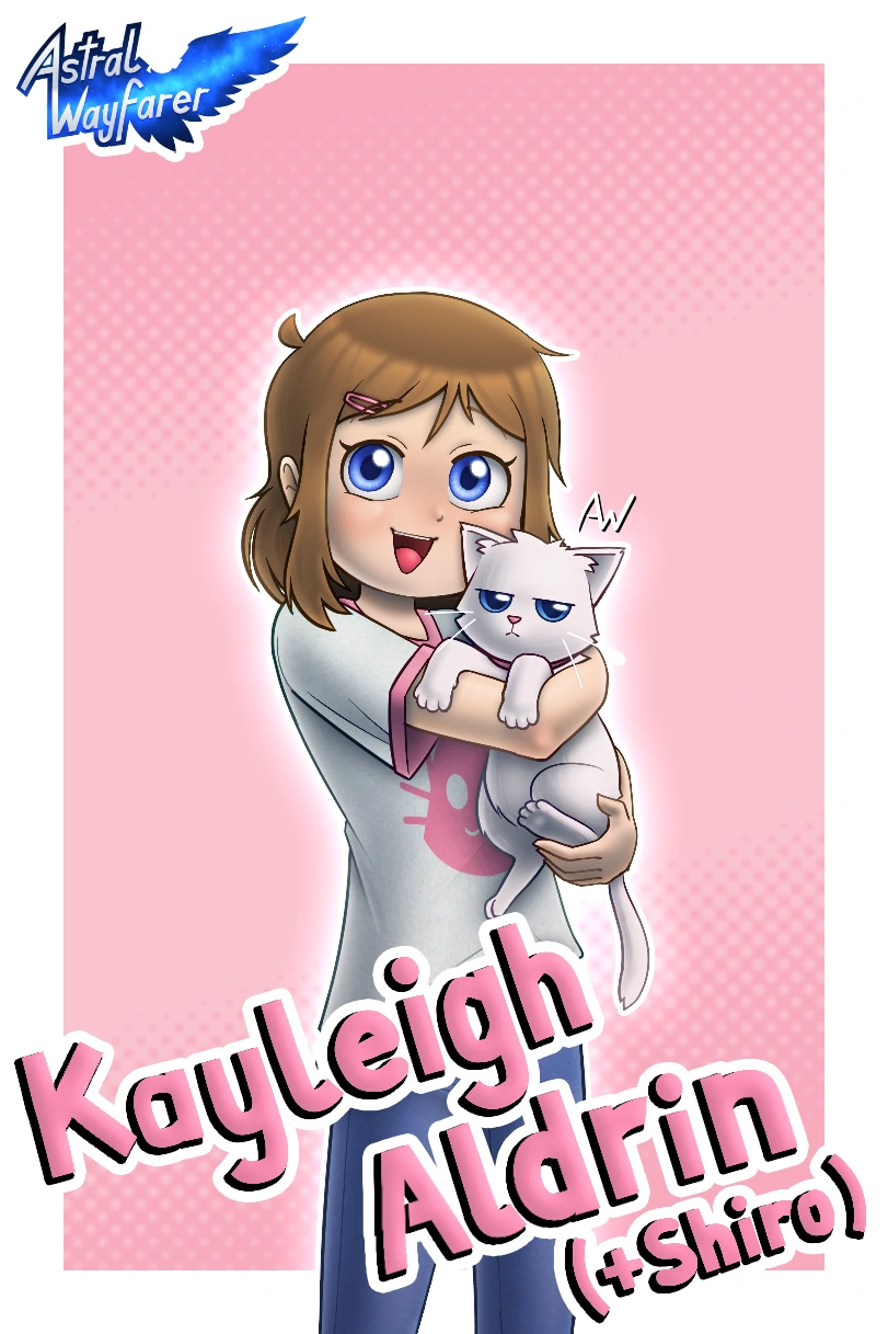 Kayleigh Aldrin (+ Shiro) character artwork