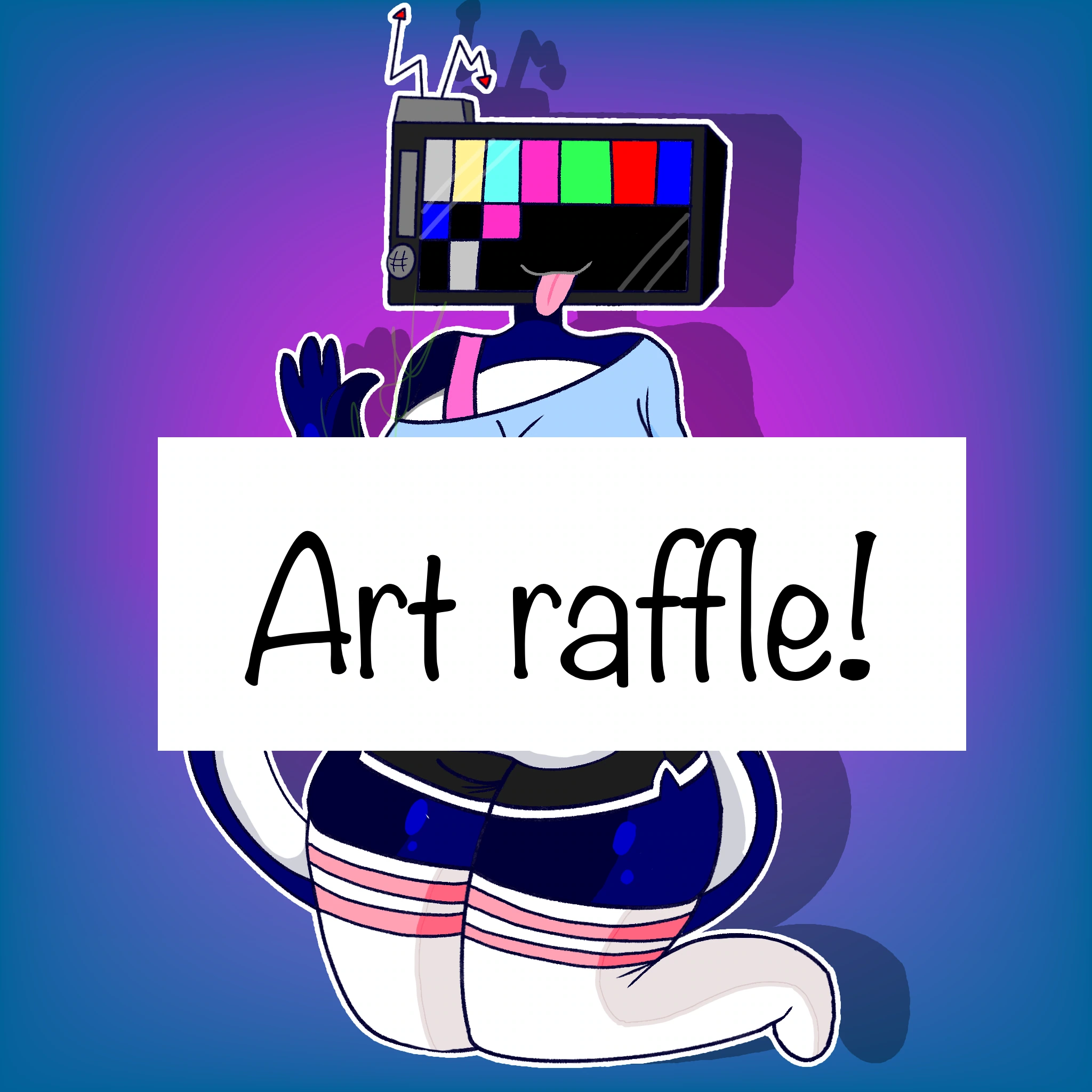 Art raffle! OPEN! character artwork