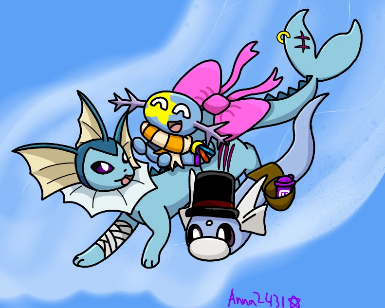 A lil Pokemonsona art character artwork