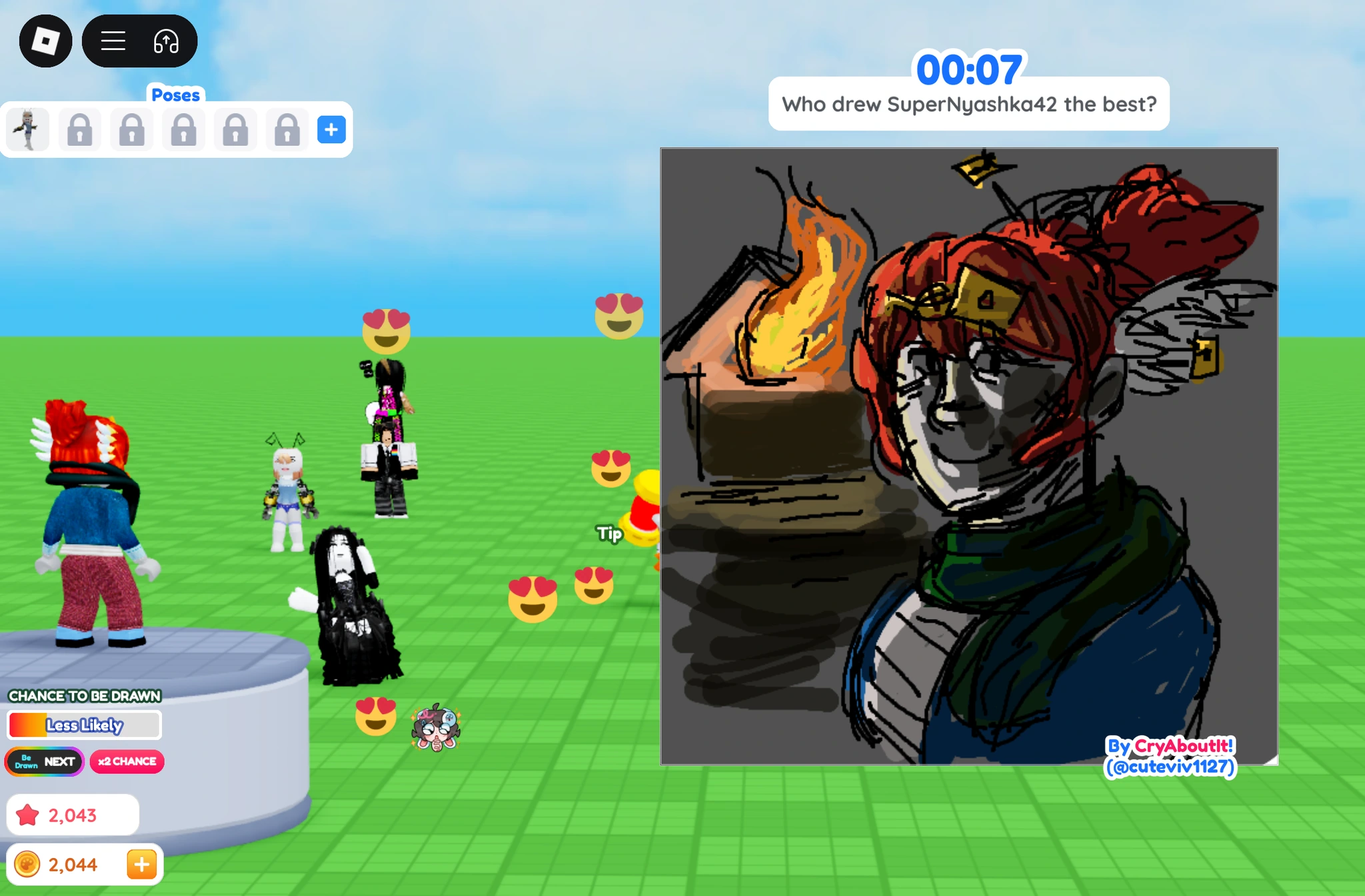 Robloxing it bro character artwork