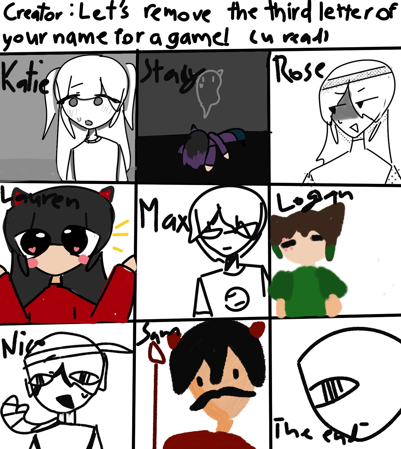Ocs character artwork