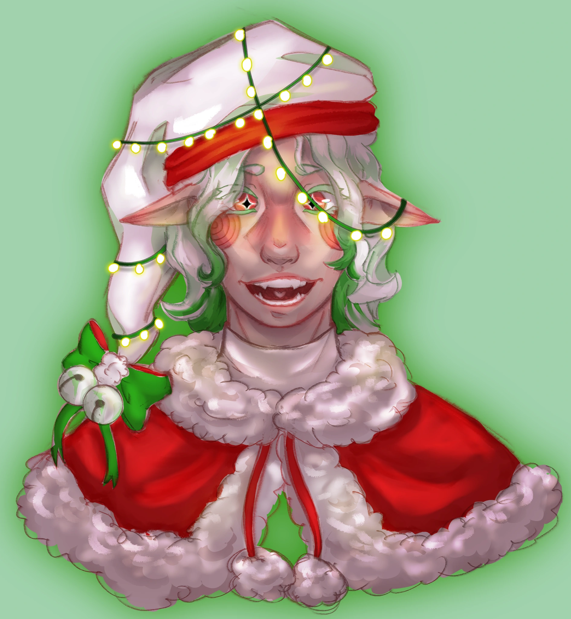 Isobel Christmas character artwork