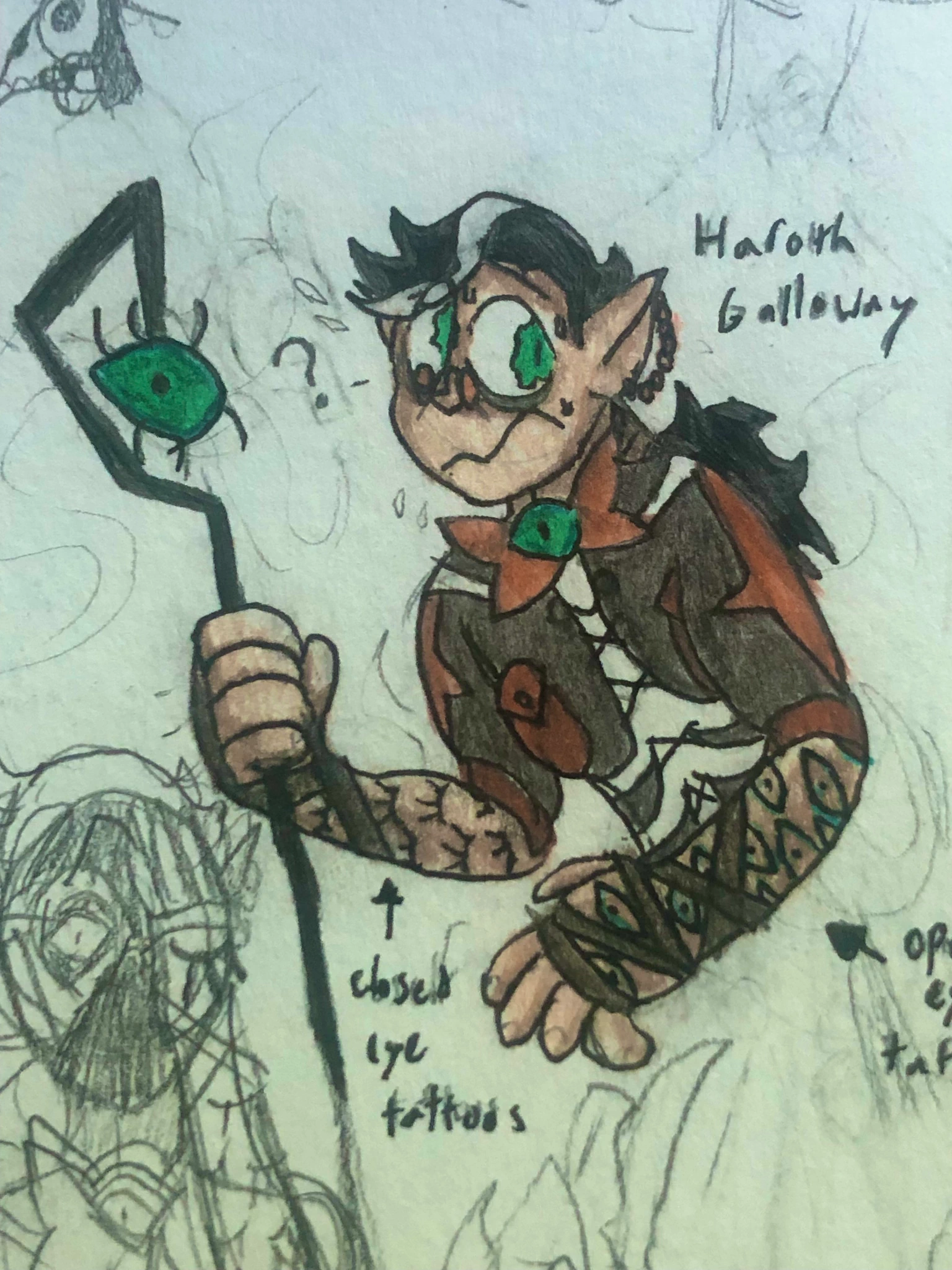Haroth Galloway character artwork