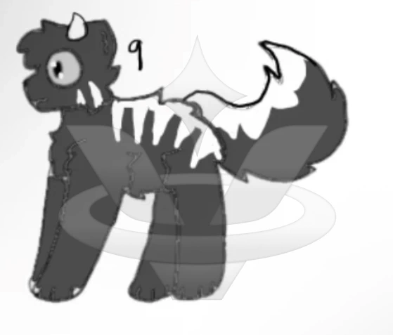 Adoptable 9 (ADOPTED) character artwork