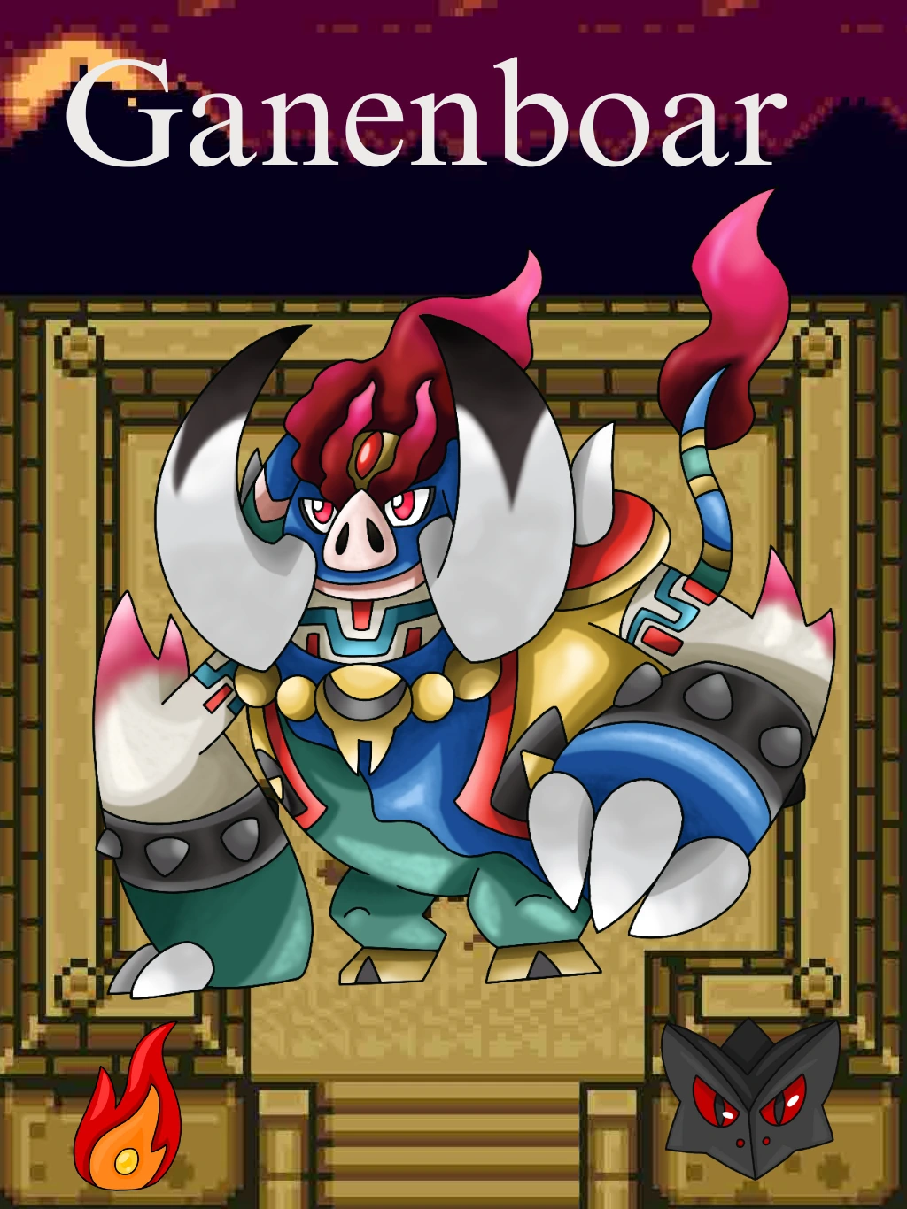 Ganenboar character artwork