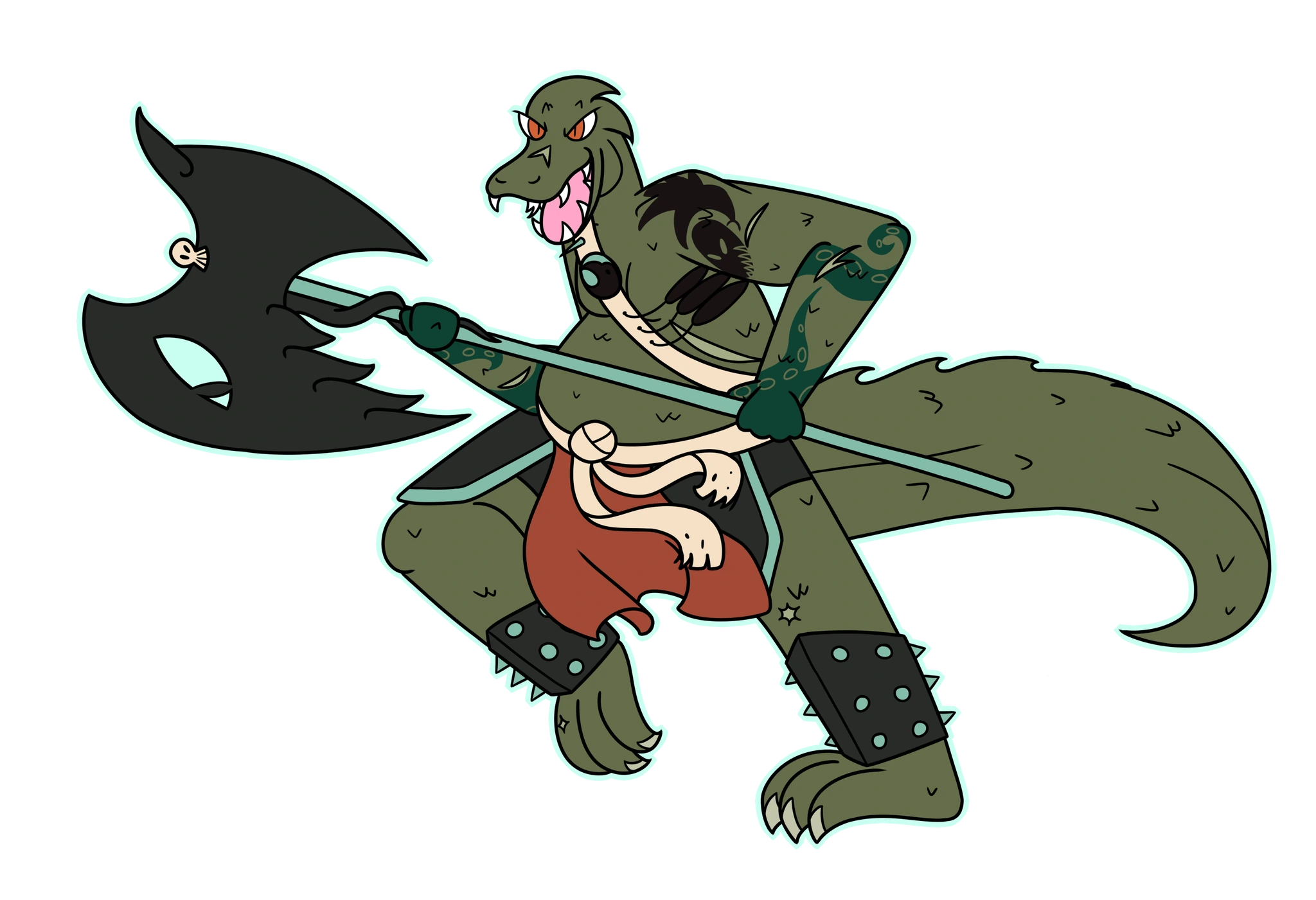 Rodie "The Barbarian" Bigmeal character artwork