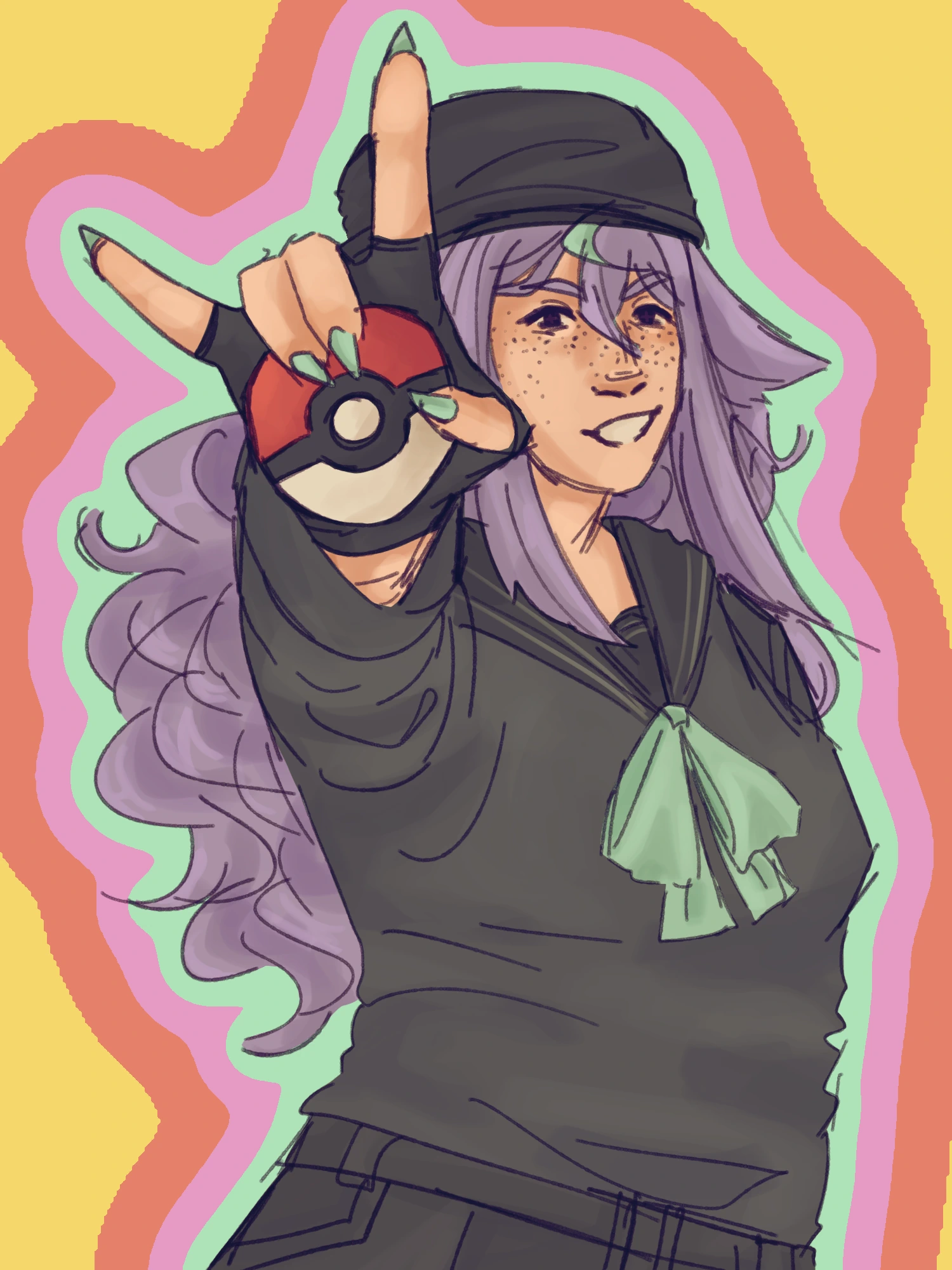 Mio McCormick (PokeSona) character artwork