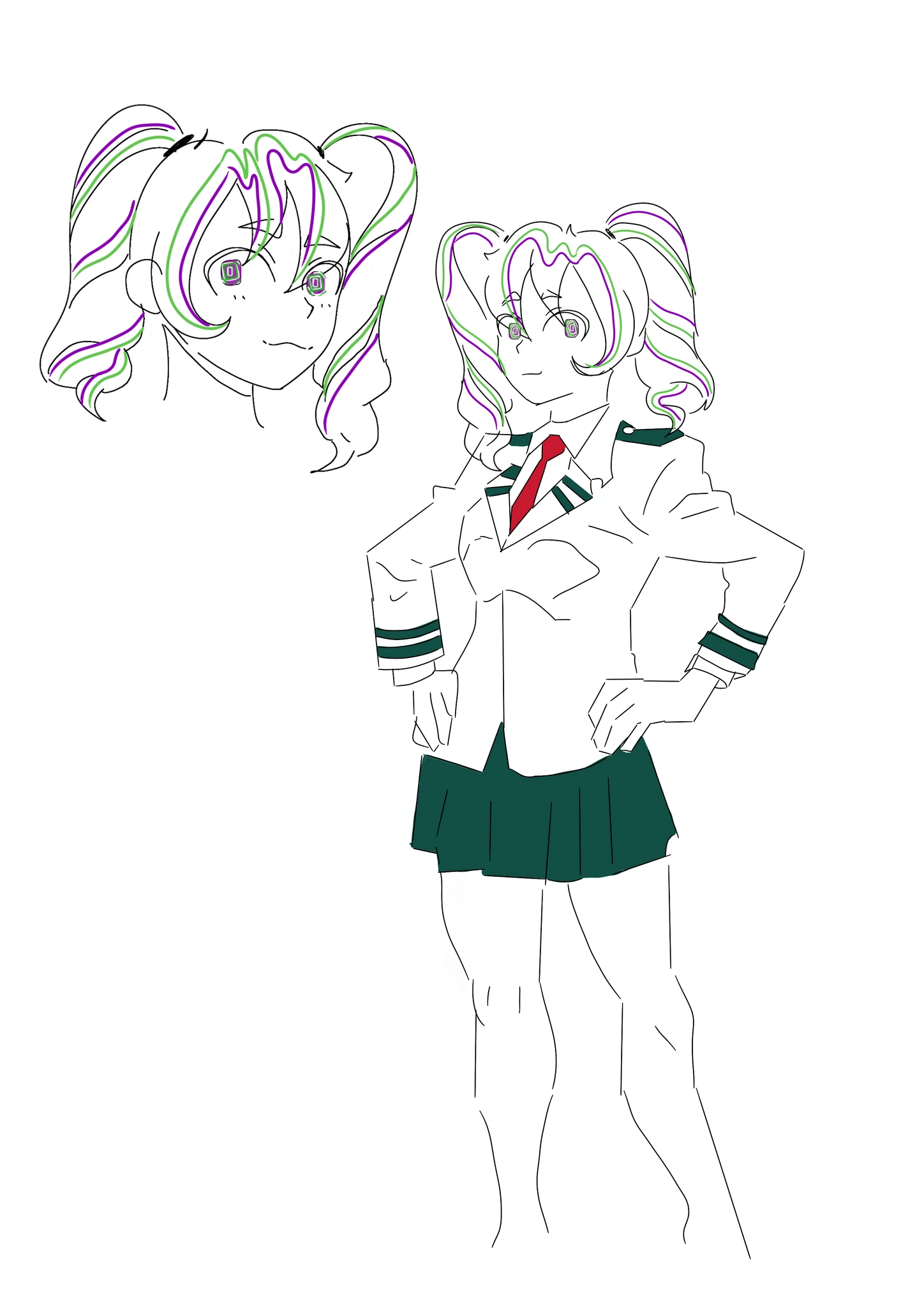 Mha character artwork