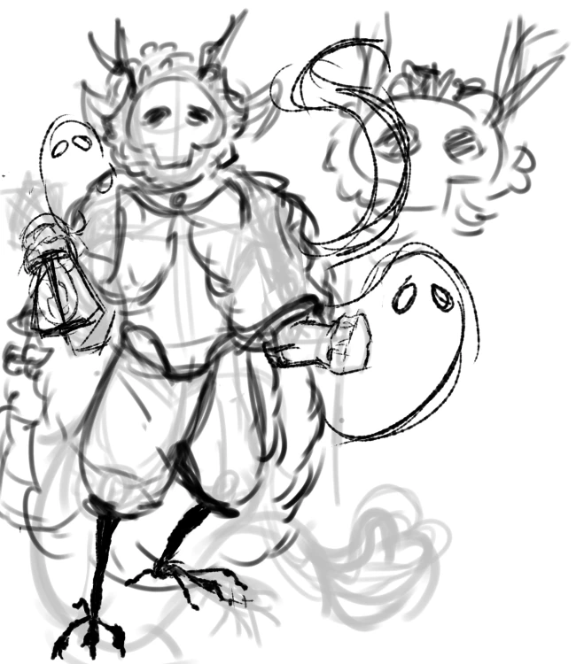 Soul Seeker (Draft) yaps character artwork
