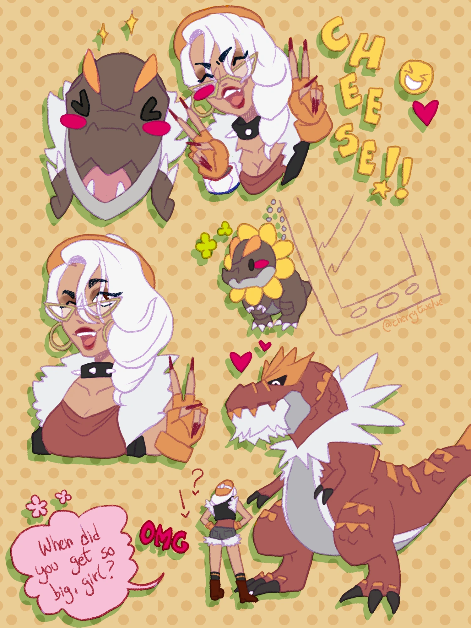 Giovanna and Rexy π
π¦ character artwork