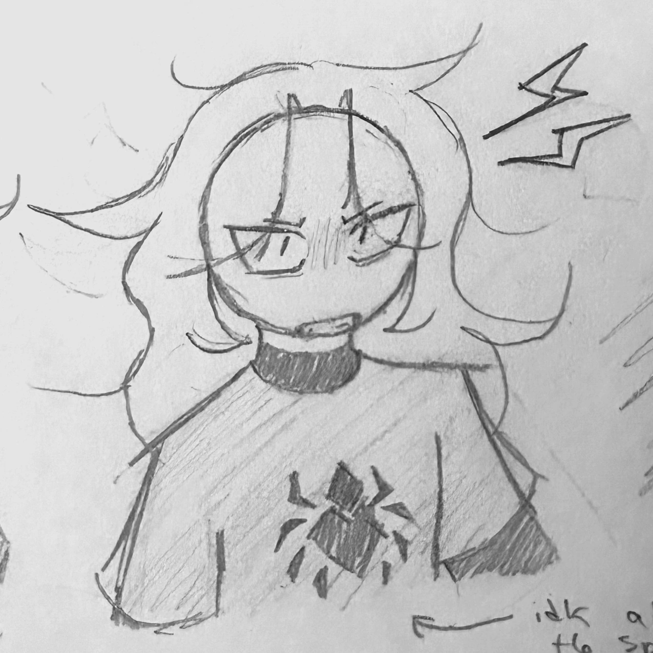 Spidersona / Spider character artwork