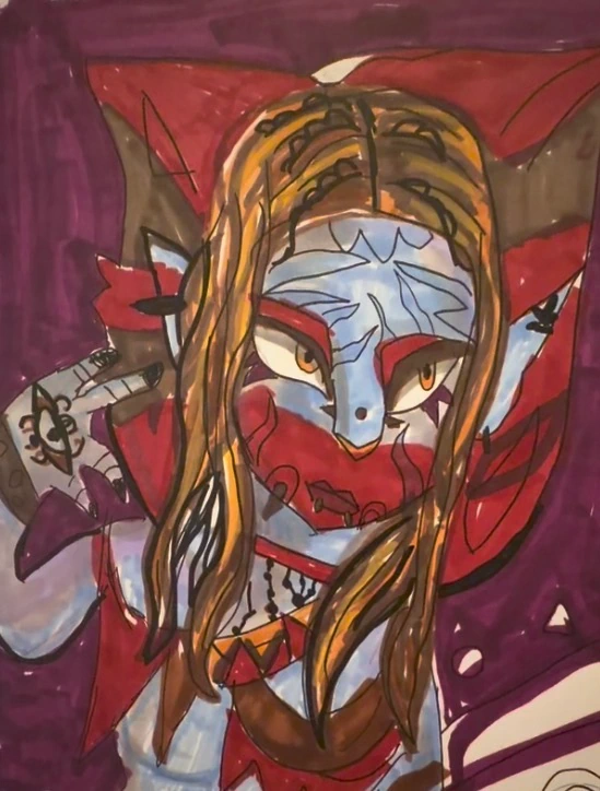 Varang character artwork