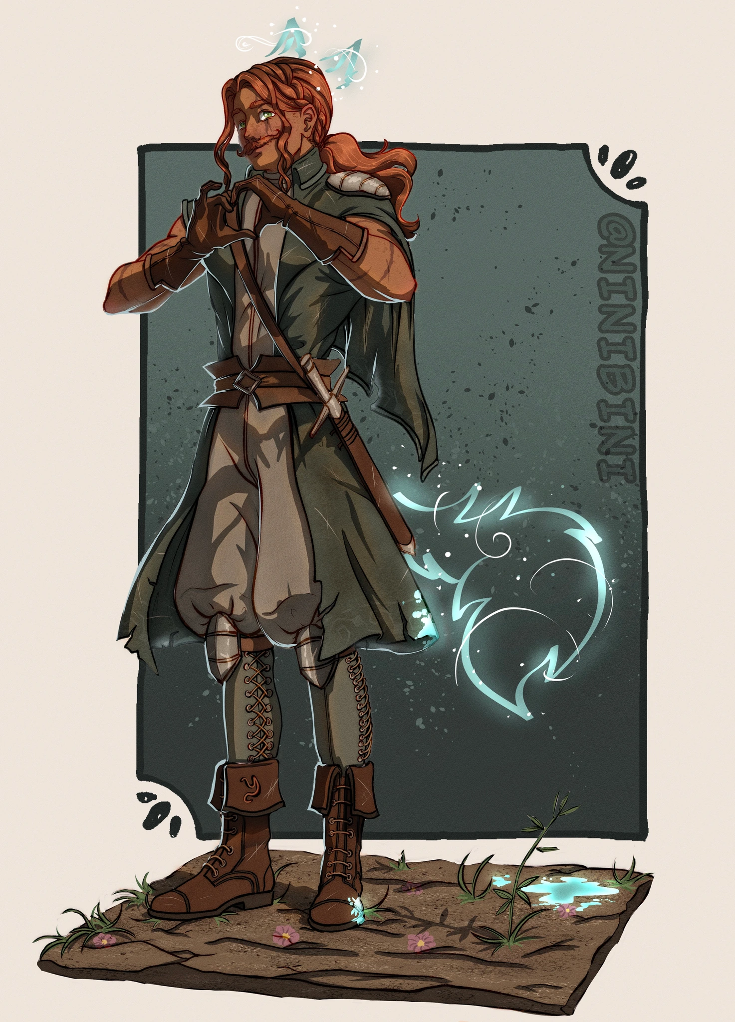 Yaèl Bellamy character artwork