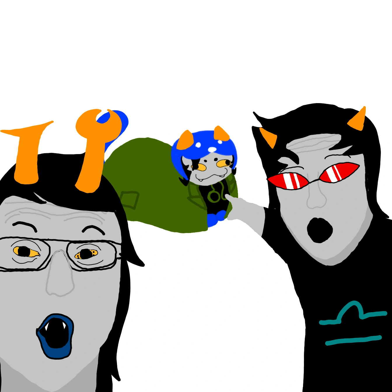 Random homestuck shitpost character artwork