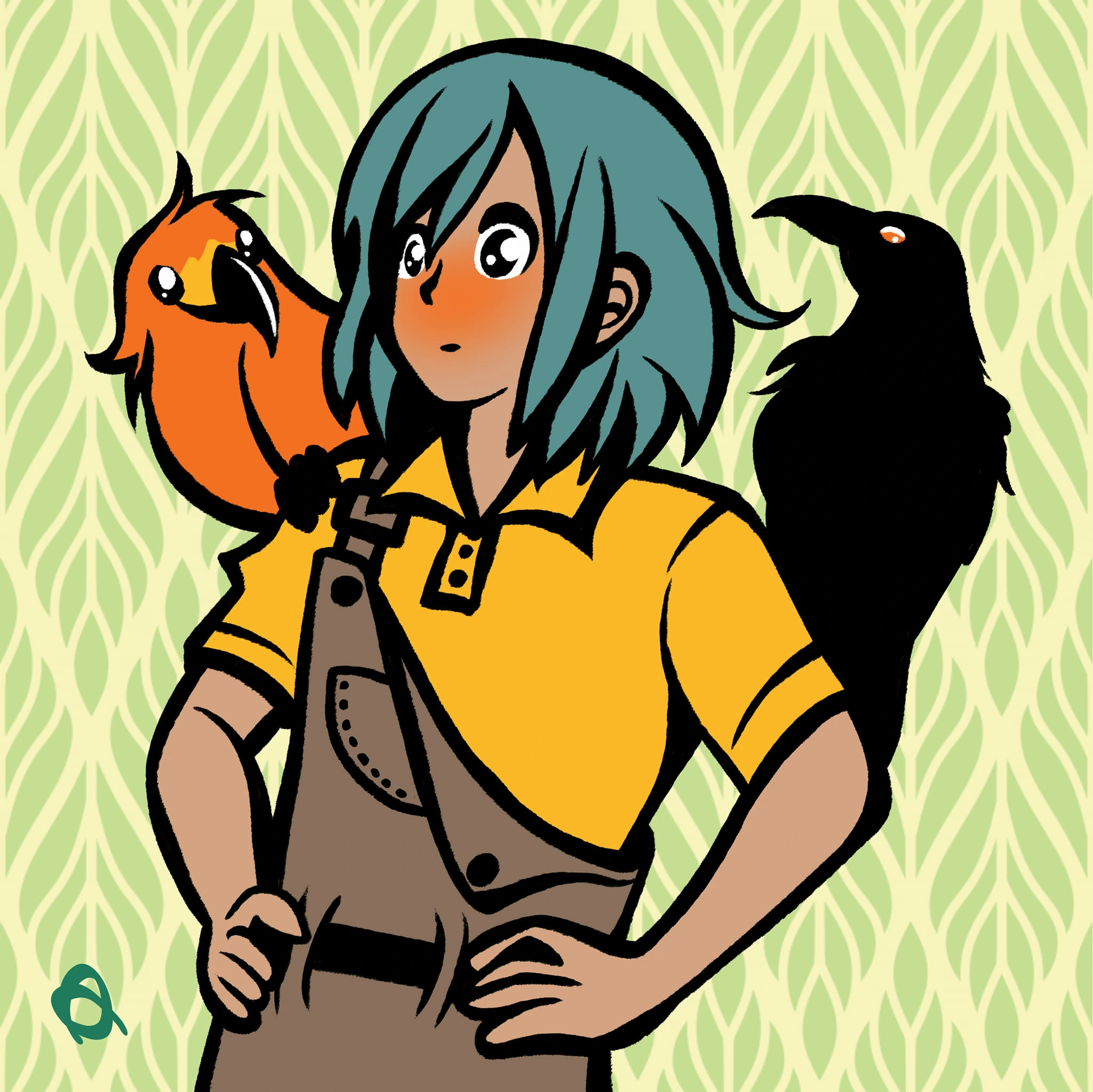 Birdy character artwork