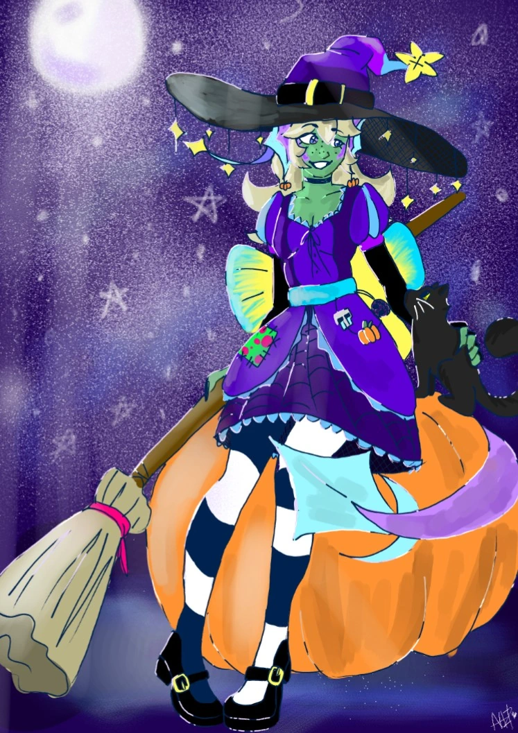 Spooky sona + New events!!! character artwork