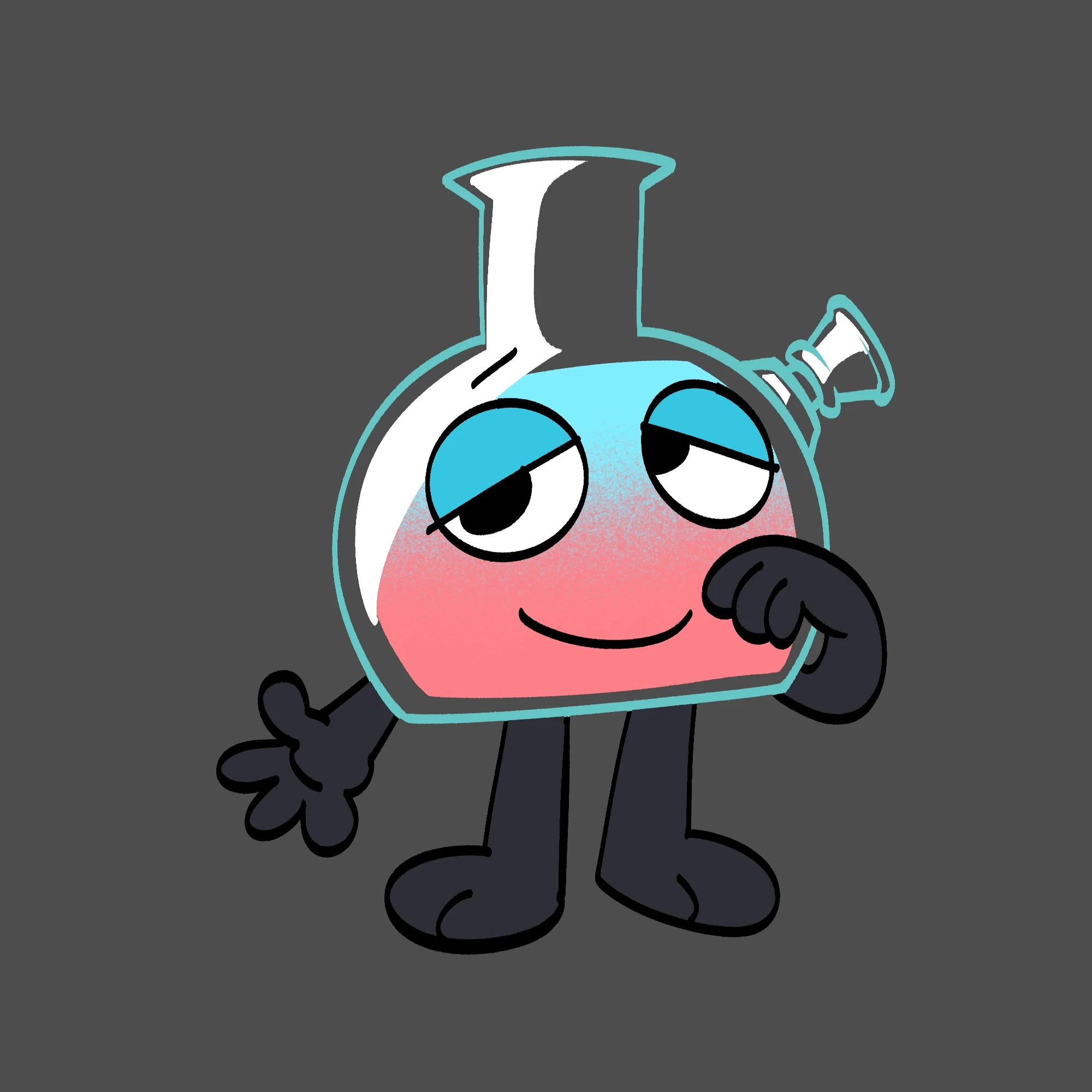 Bong character artwork