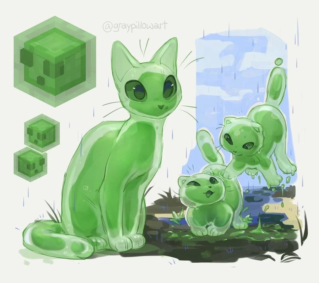 Minecraft character artwork