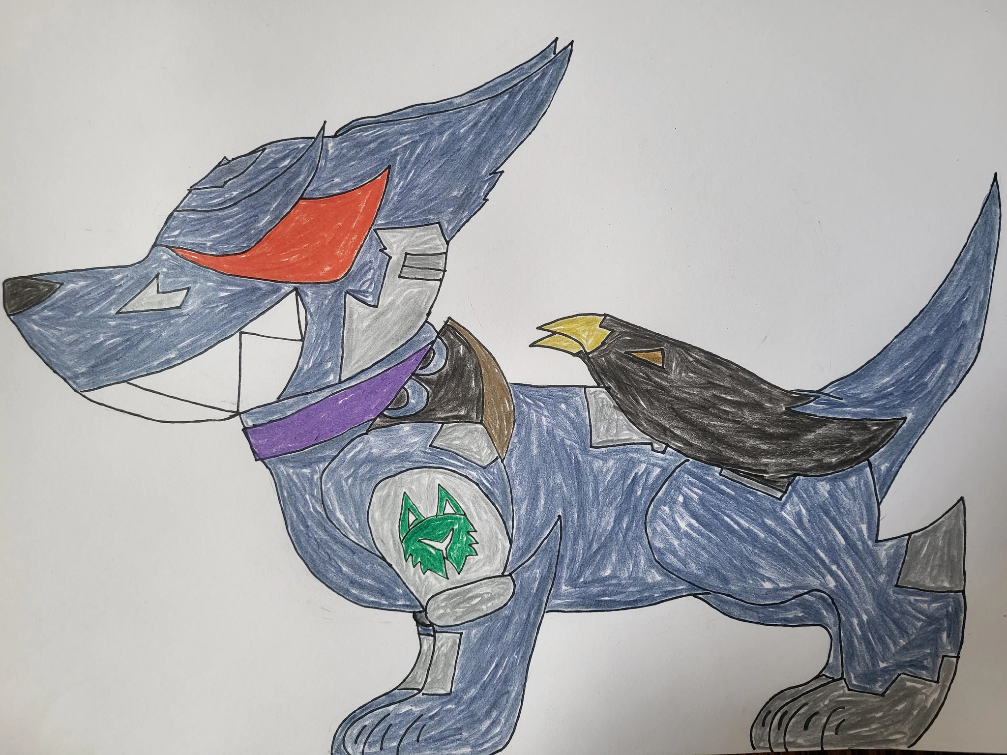 Sonar character artwork