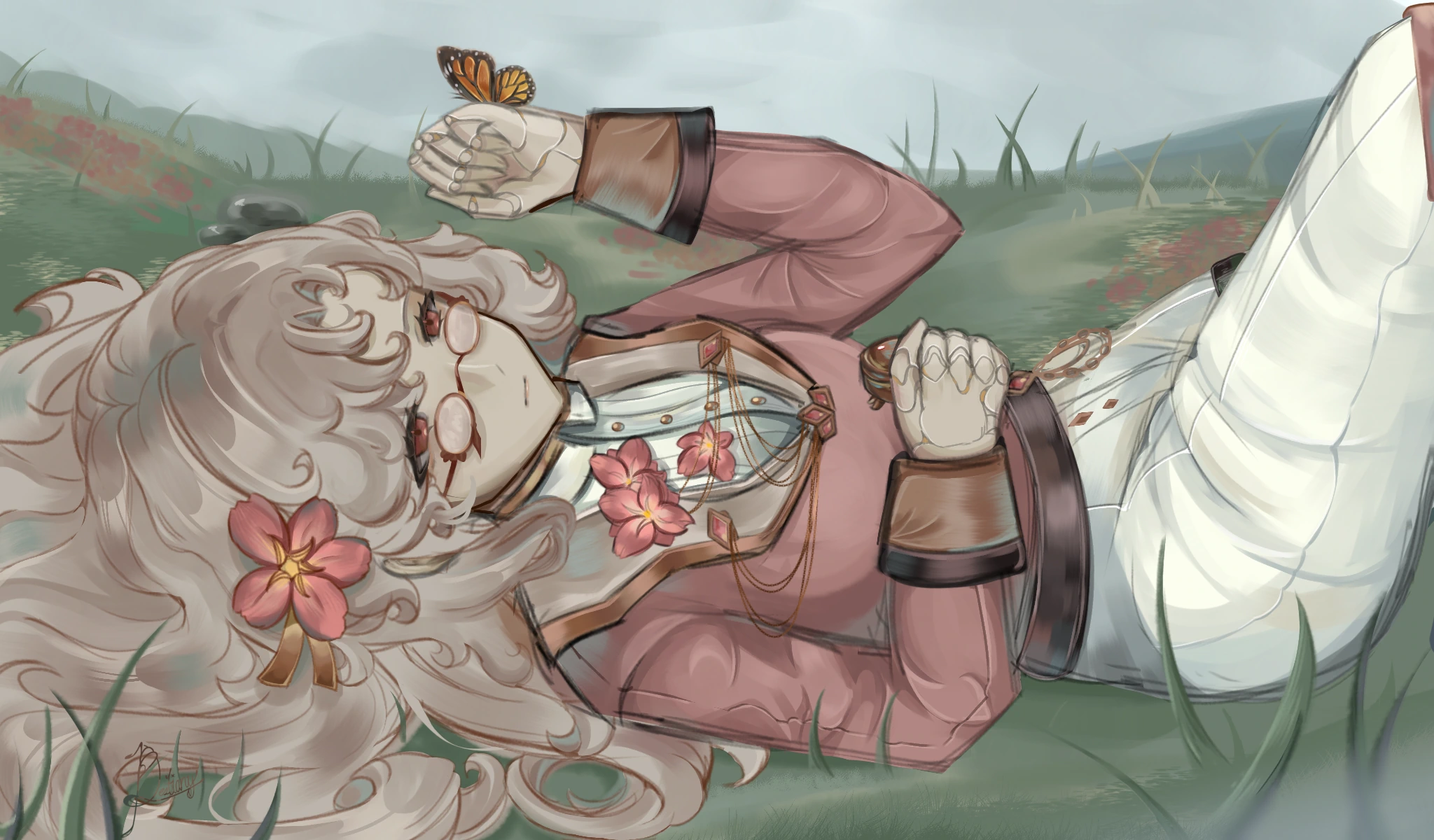 Oleander character artwork