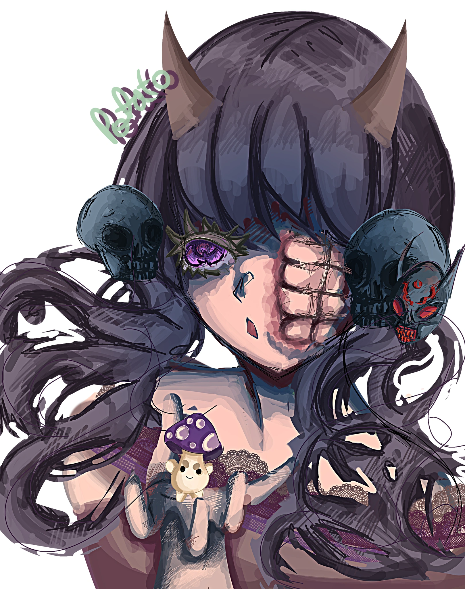Dnd character character artwork