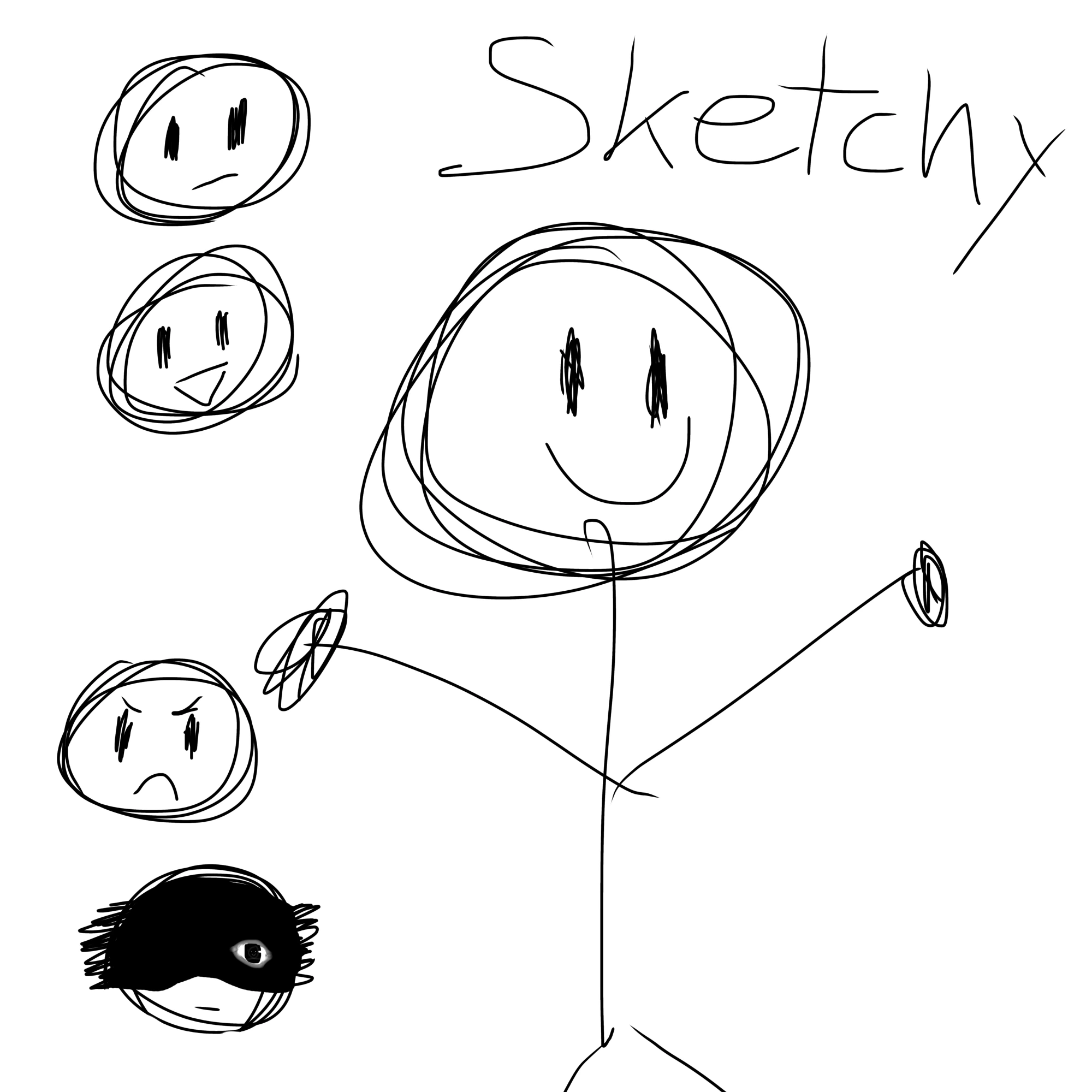 Sketchy the Sketch character artwork