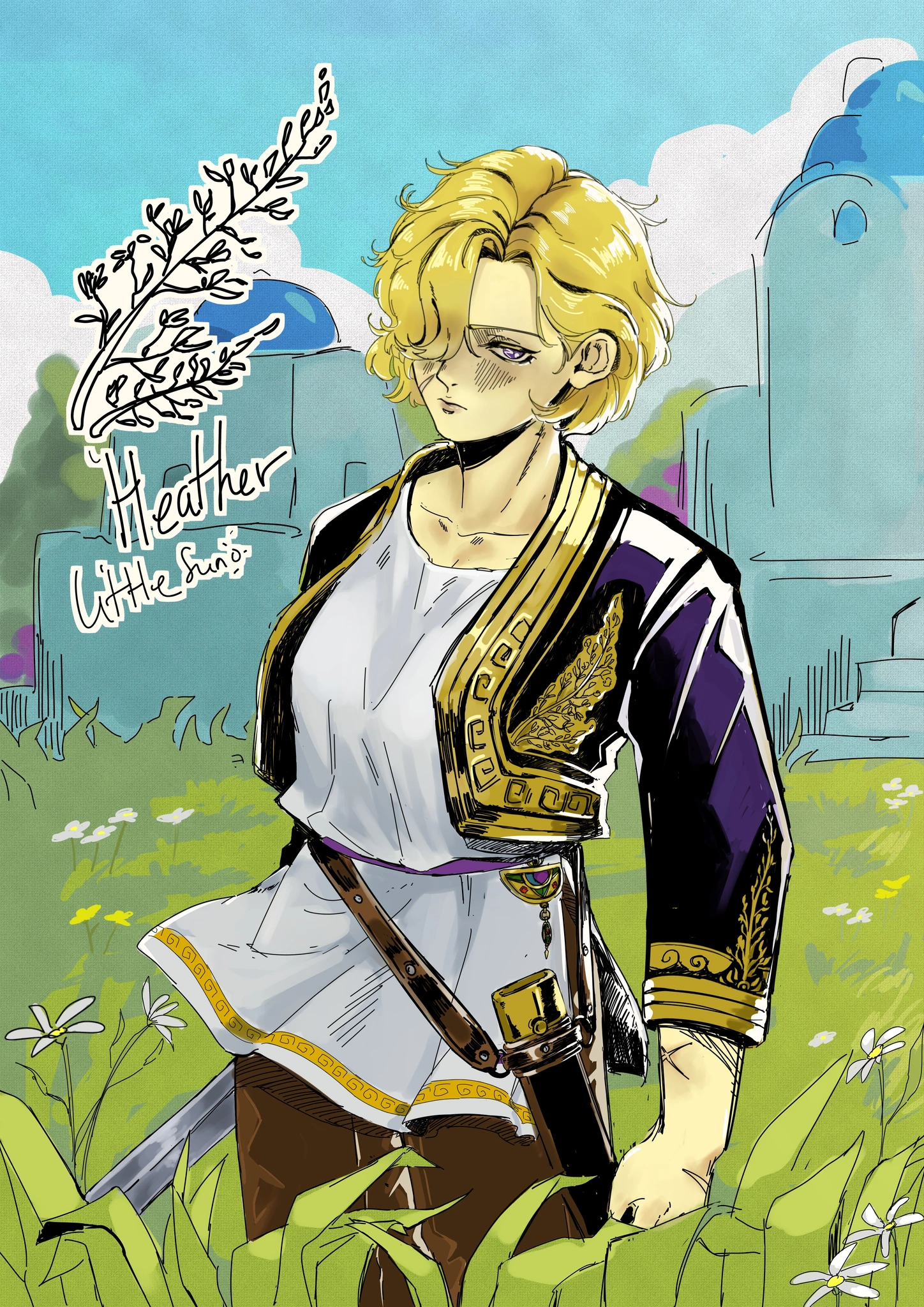 Heather character artwork