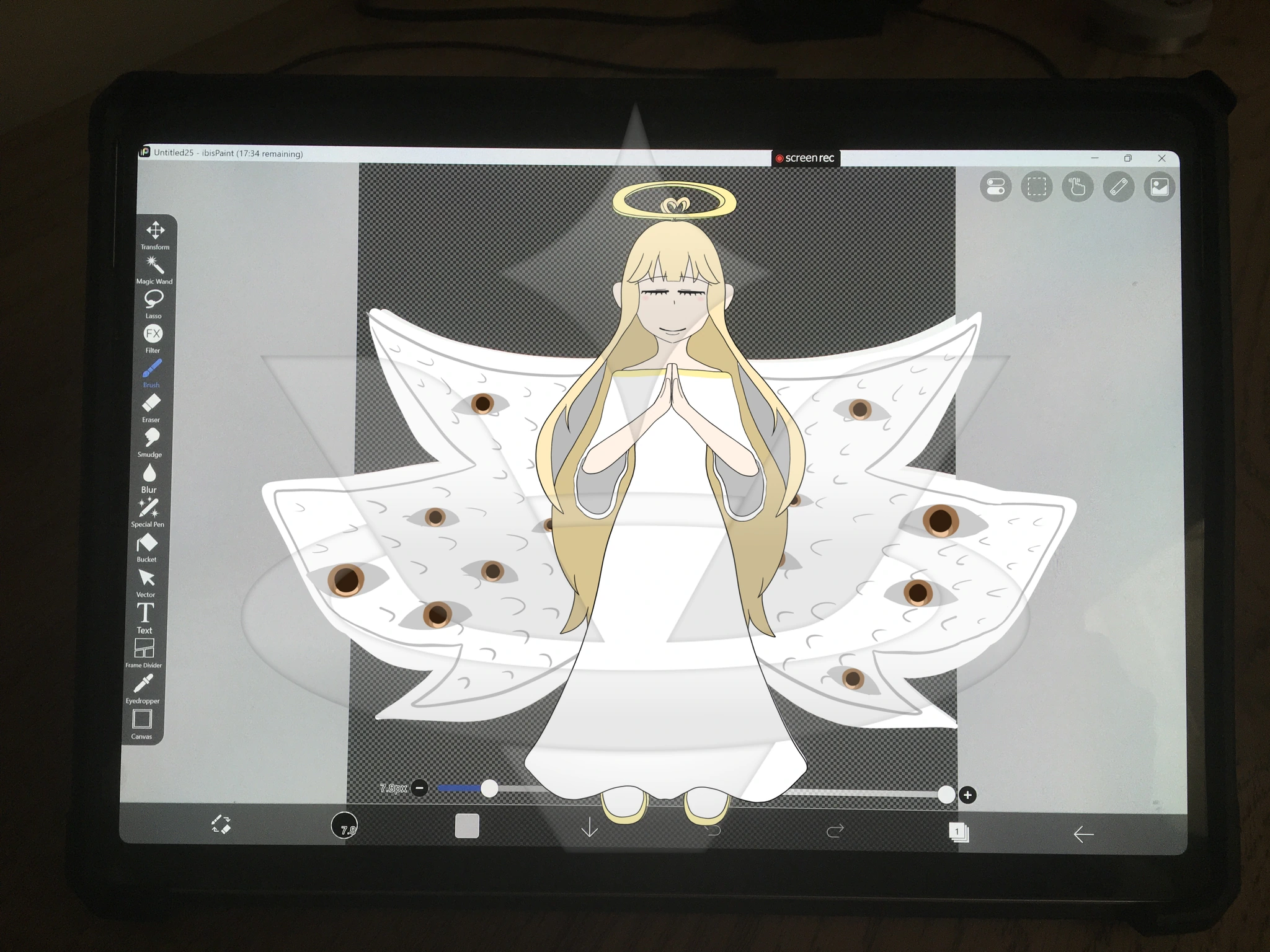 Angela the Angel character artwork