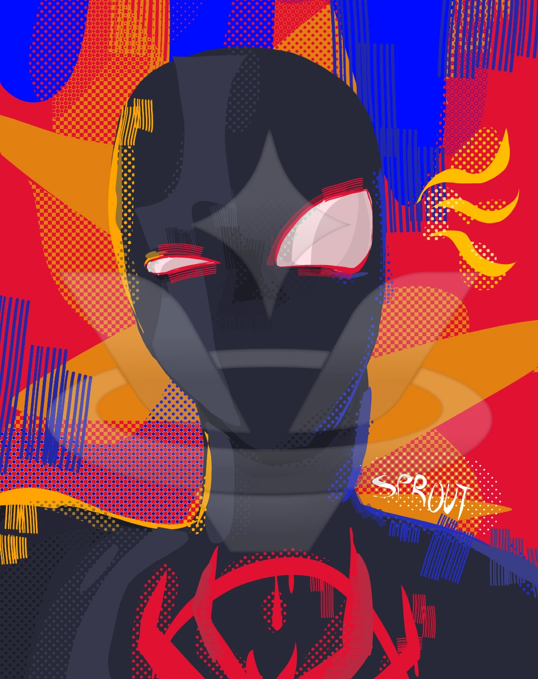 Spiderman! character artwork