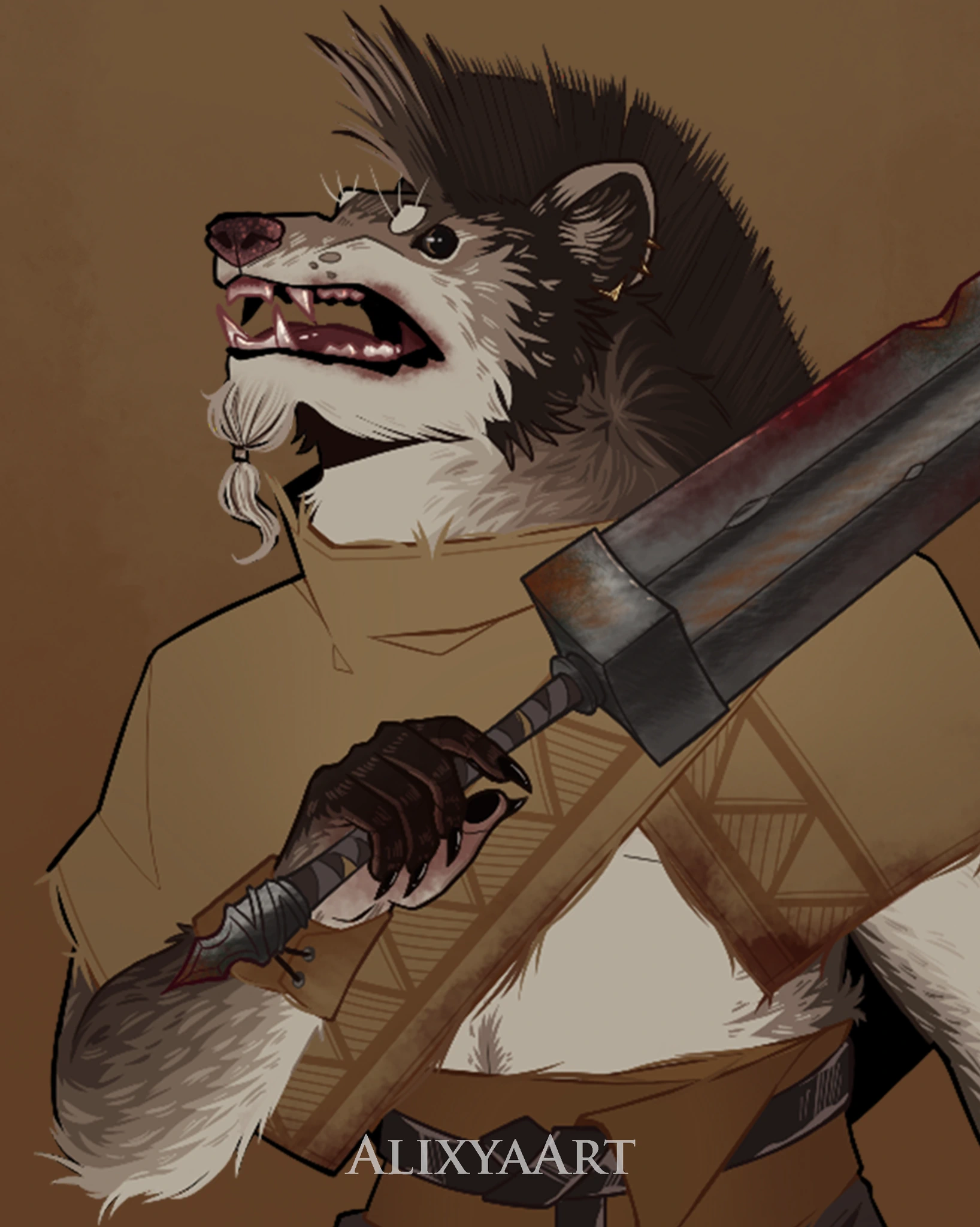 Fang character artwork