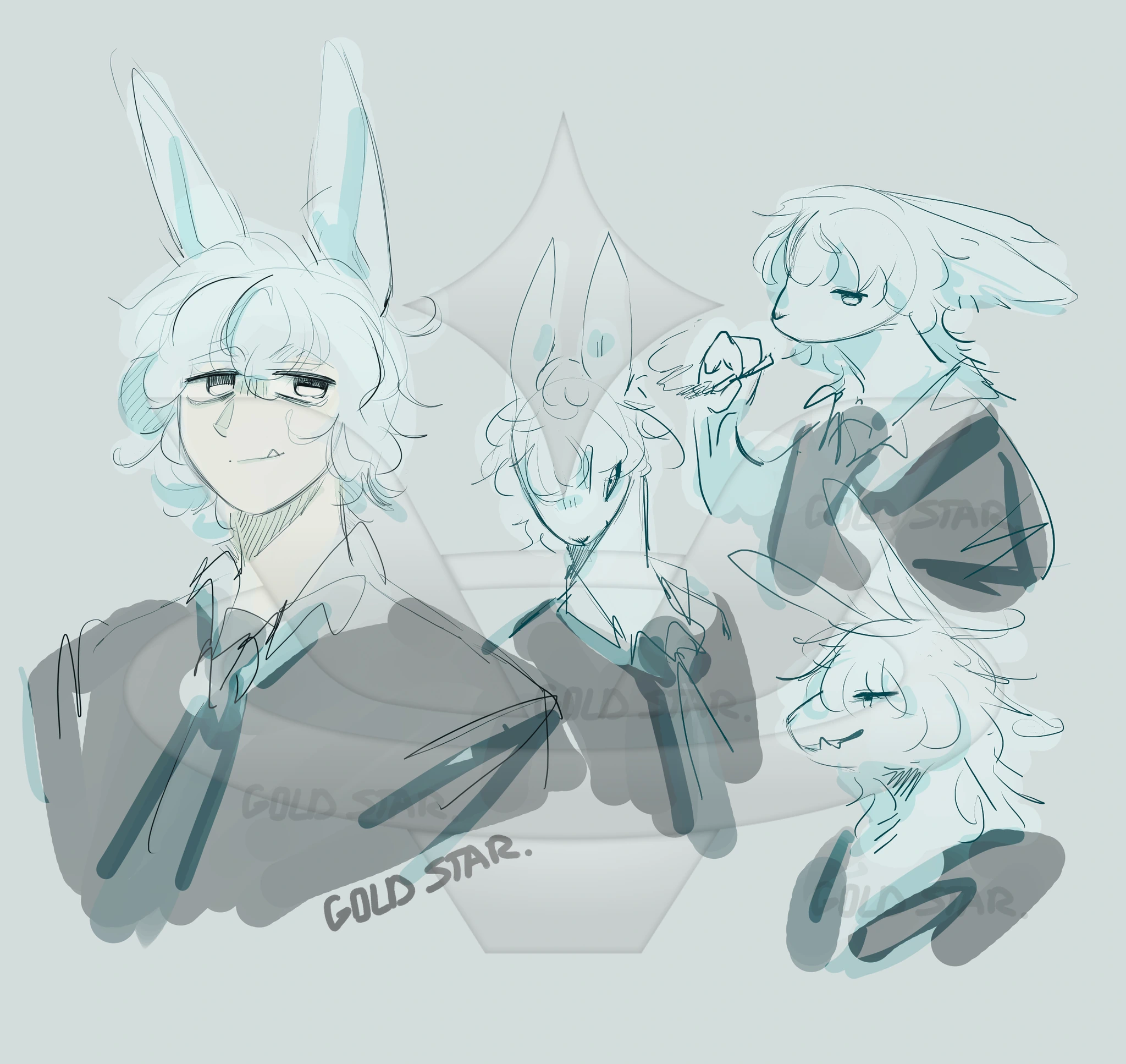 Wolfram character artwork