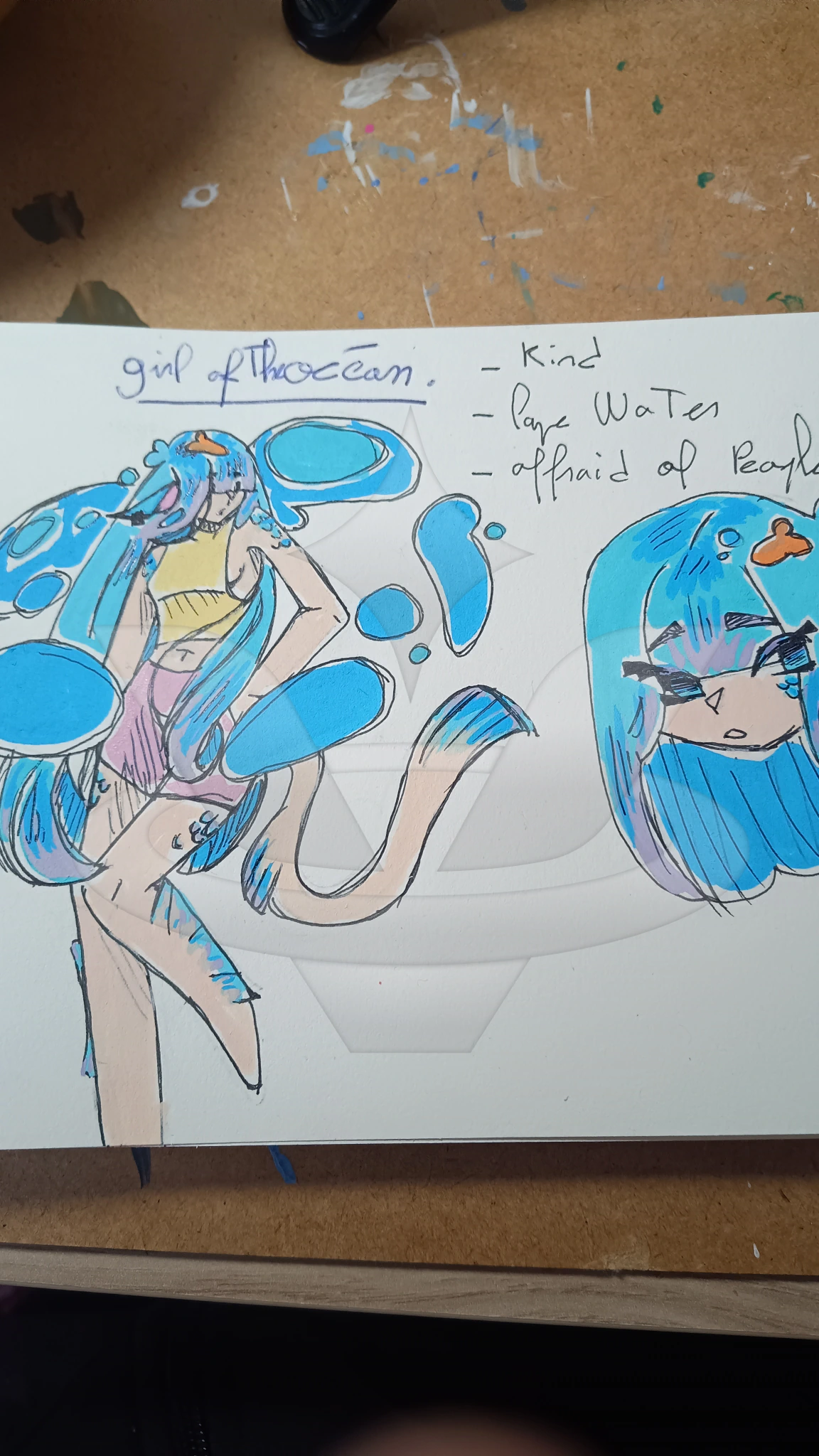 Ocs!! character artwork