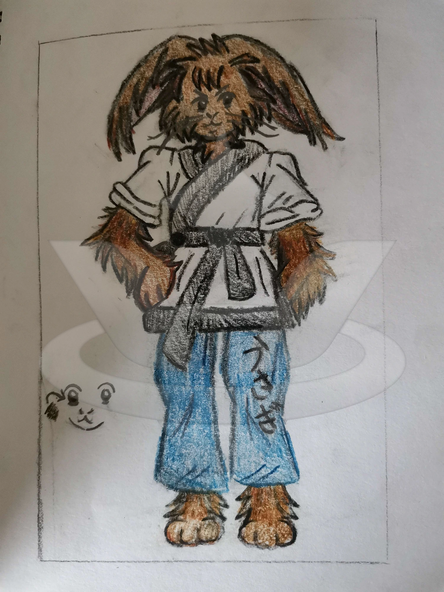 Superhero 3 WIP character artwork
