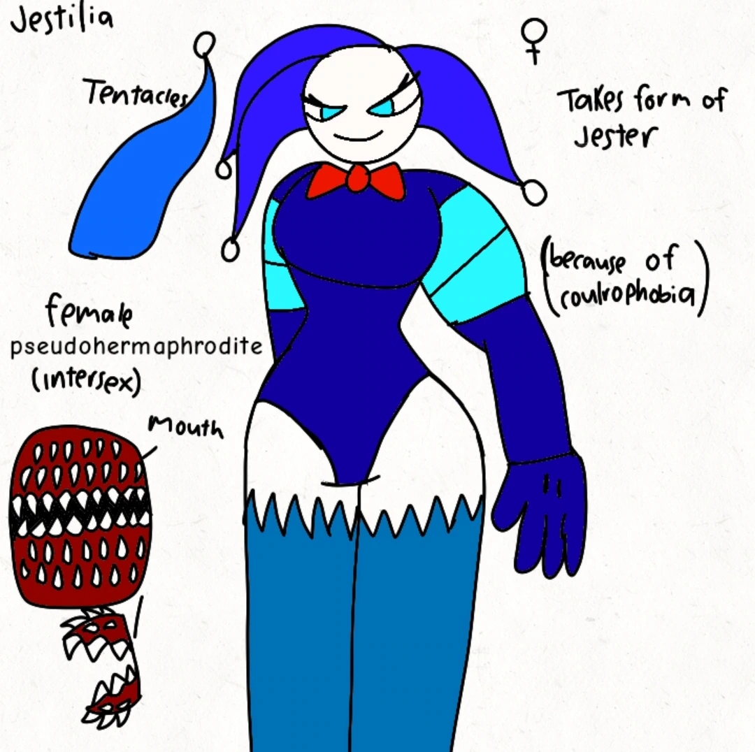 Jestilia character artwork