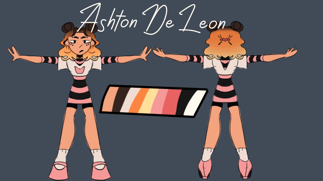 Ashton De Leon character artwork