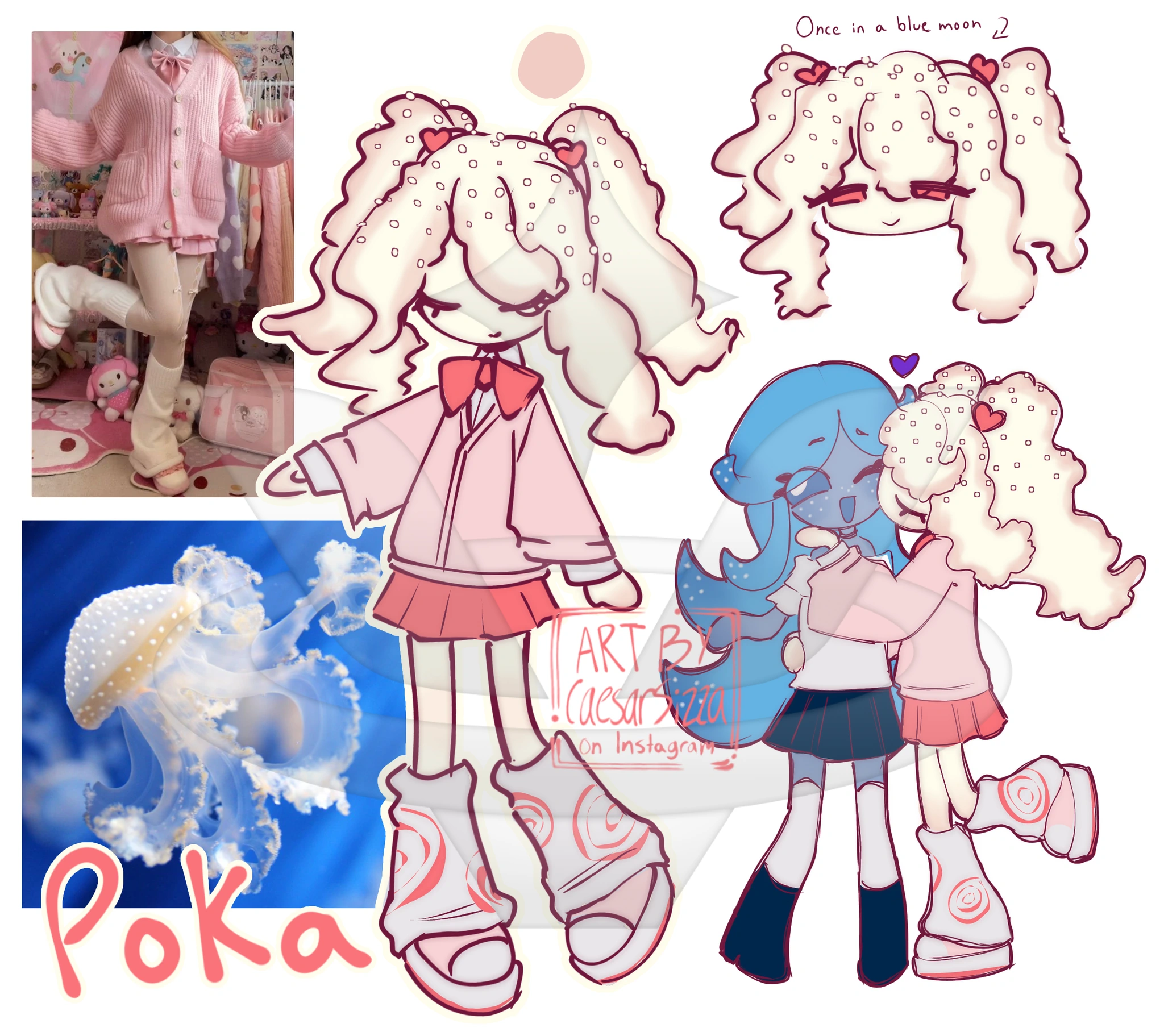 POKA [SPLATOON OC] character artwork