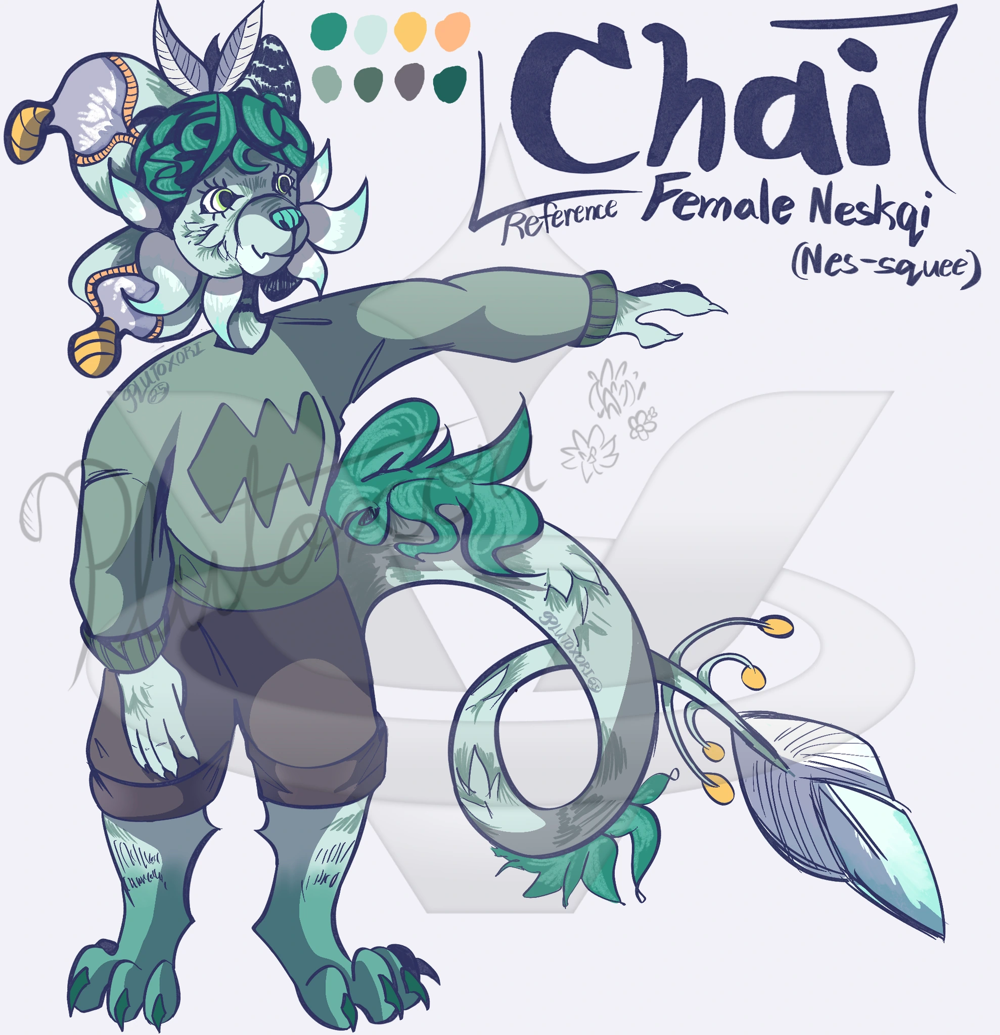 Chai character artwork