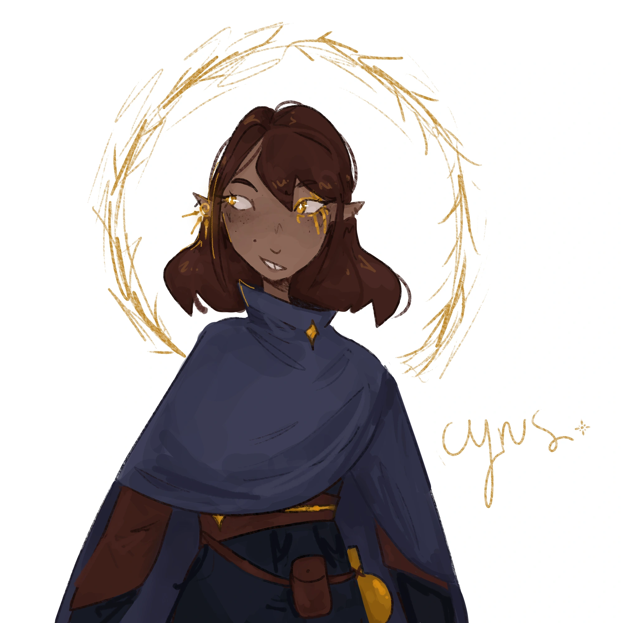 cyrus character artwork