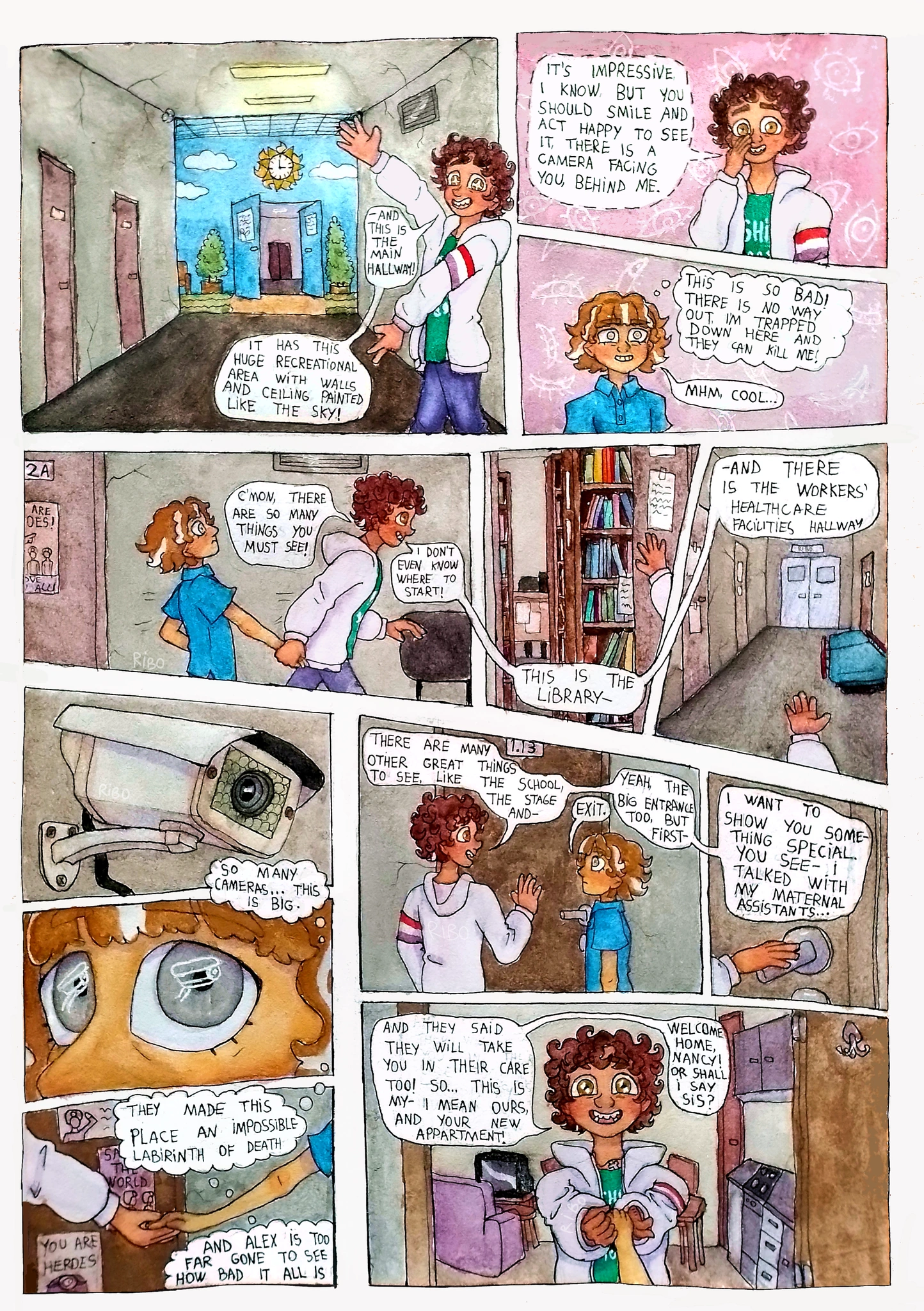COMICS! character artwork