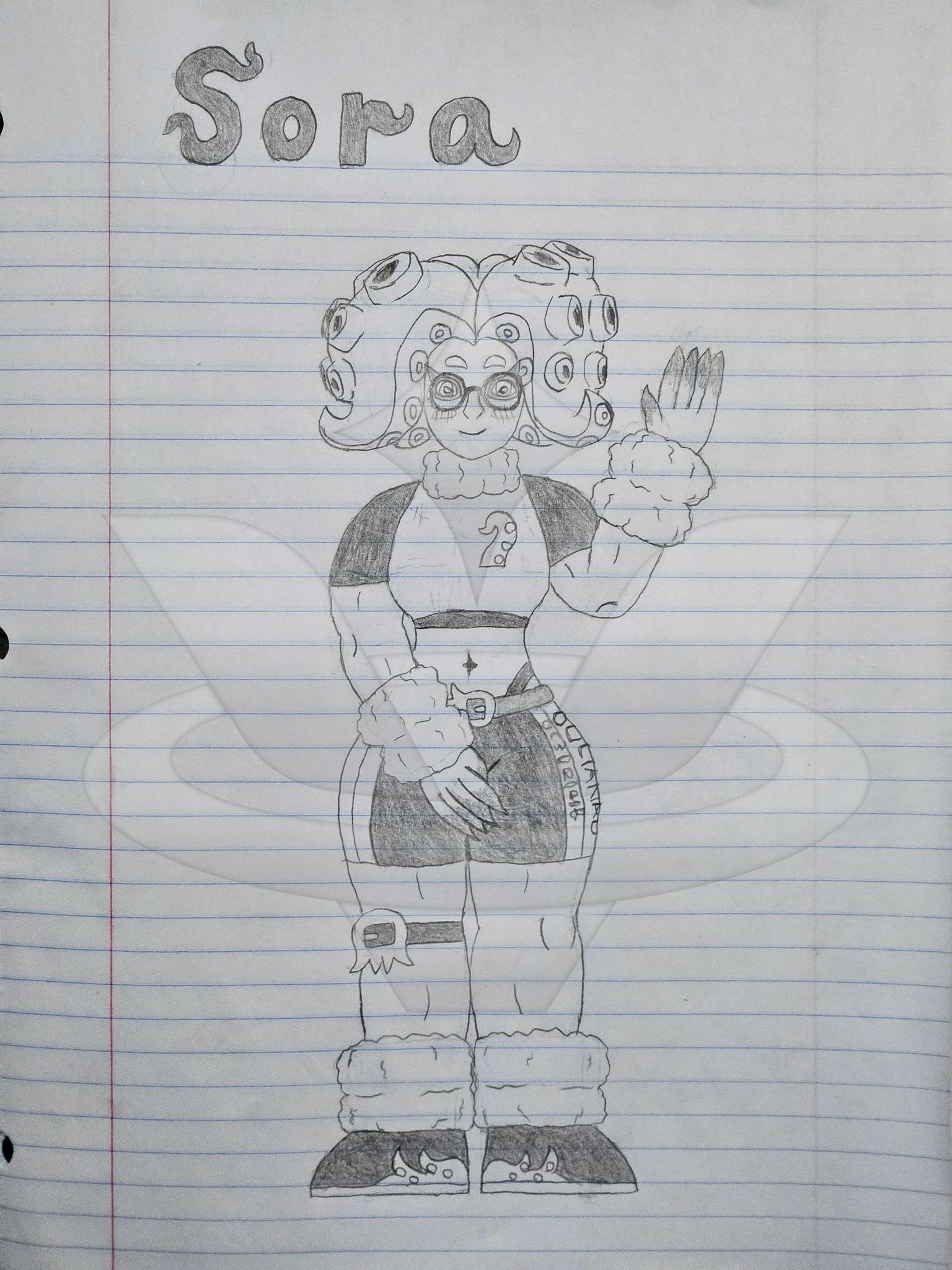 Sora The Octarian Soldier character artwork
