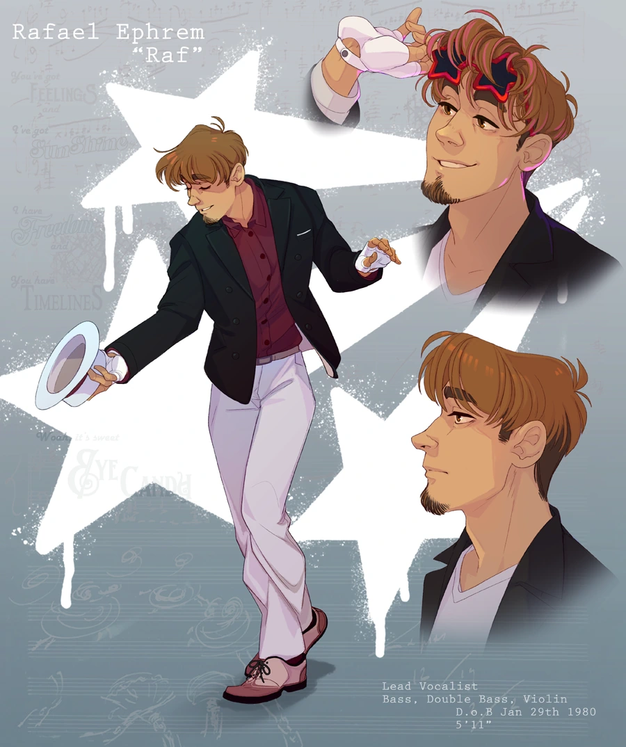 Rafael (Raf) Ephrem character artwork
