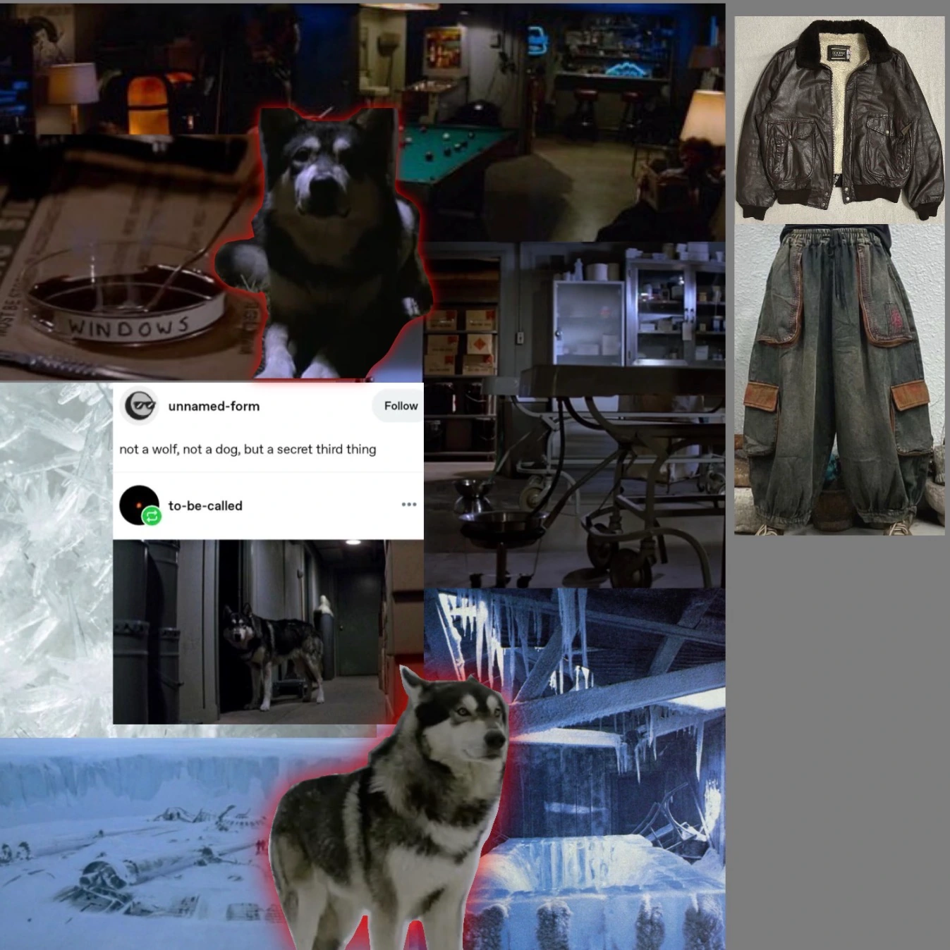 The Thing character uhh moodboards 😋 character artwork
