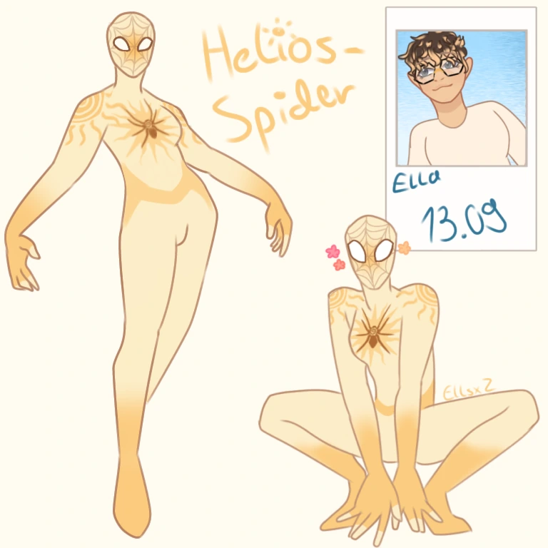 Spidersona character artwork