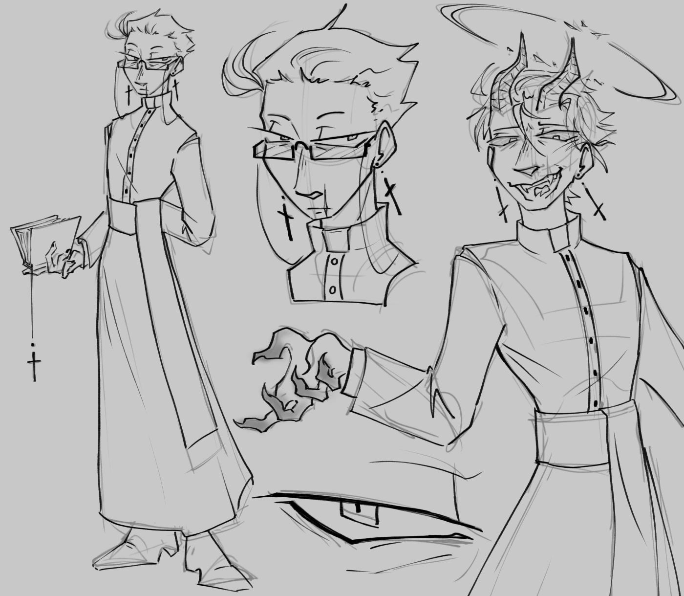 YAPS AND WIPS character artwork