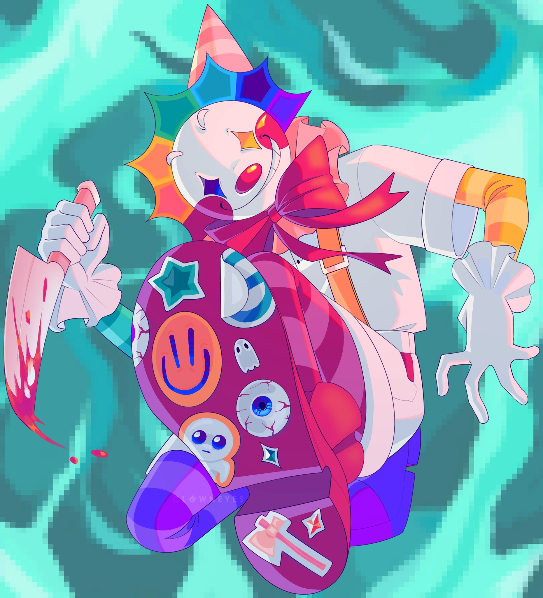 Clownie character artwork