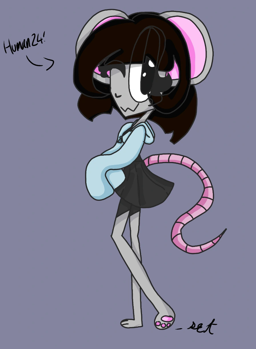 HUMAN24! character artwork