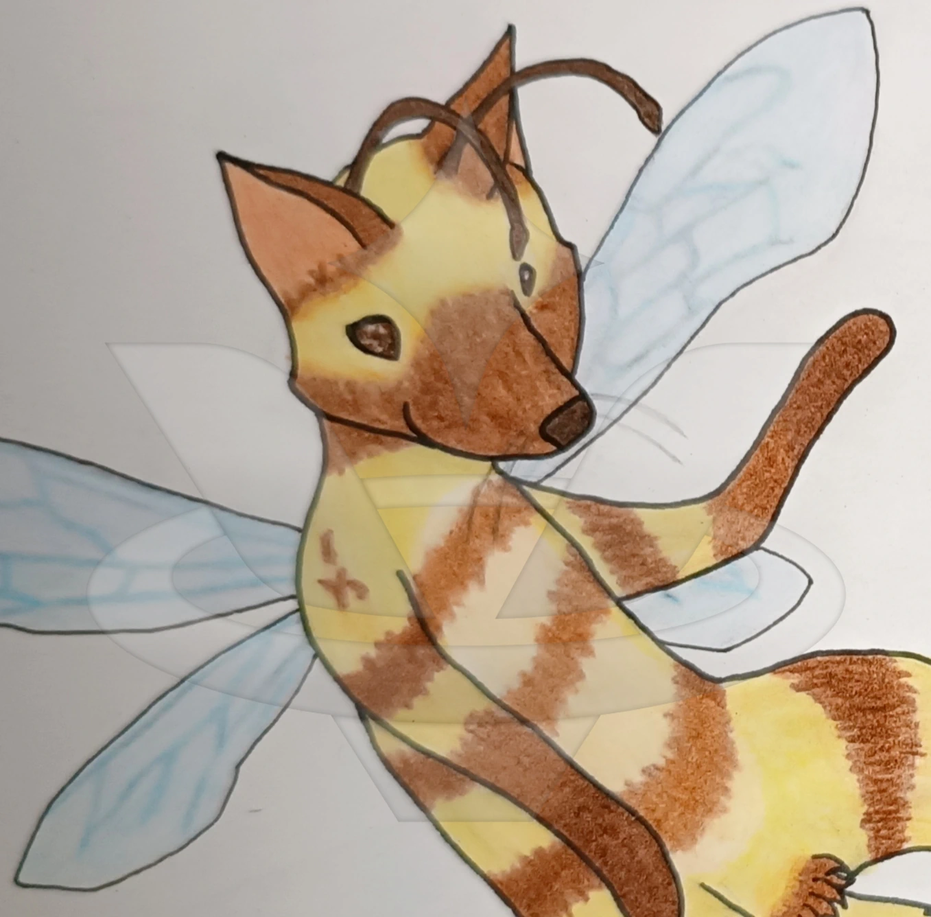 Foxbee character artwork